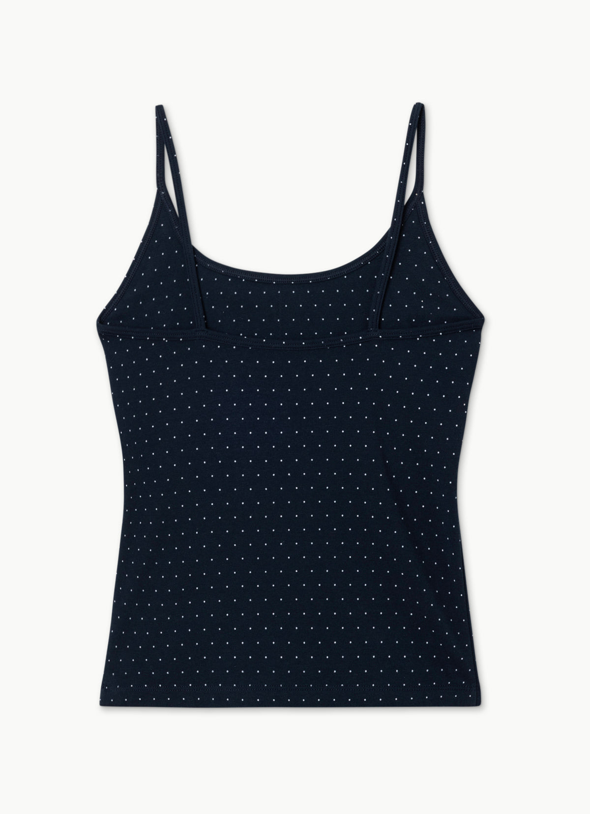 Carrie tank top_dotted_Navy Multi
