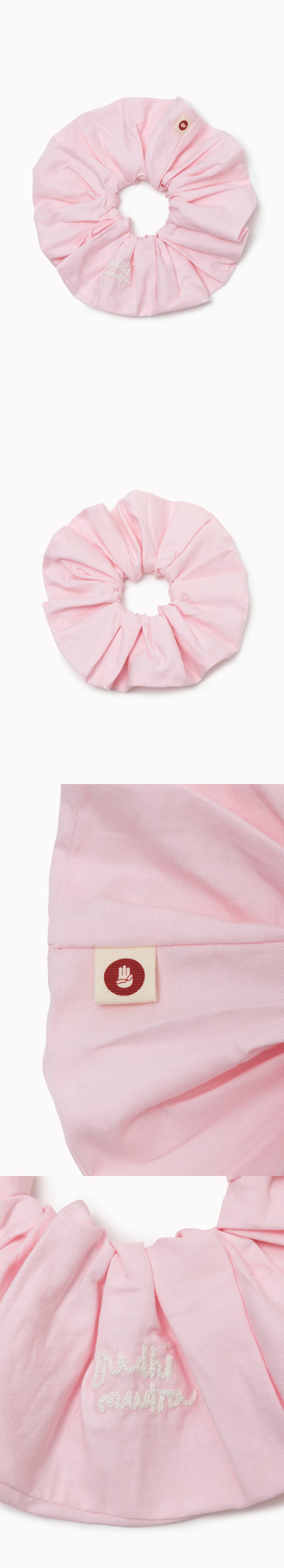 BM wide scrunchie #2_Pink