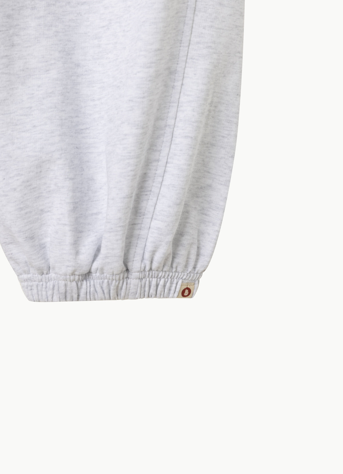 Diagonal jogger pants (Zurry ver.) (Unisex)_Melange Grey