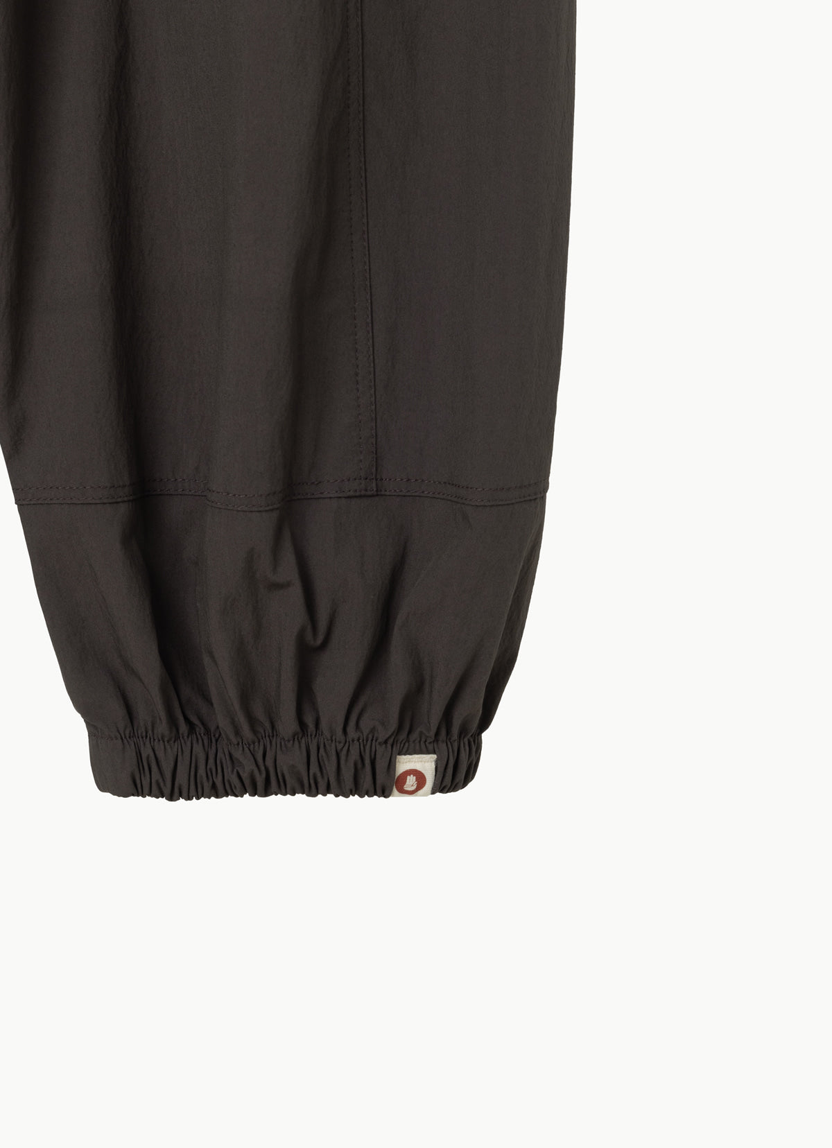 Wrap pocket pants (Nylon ver.) (Unisex)_Chocolate Brown