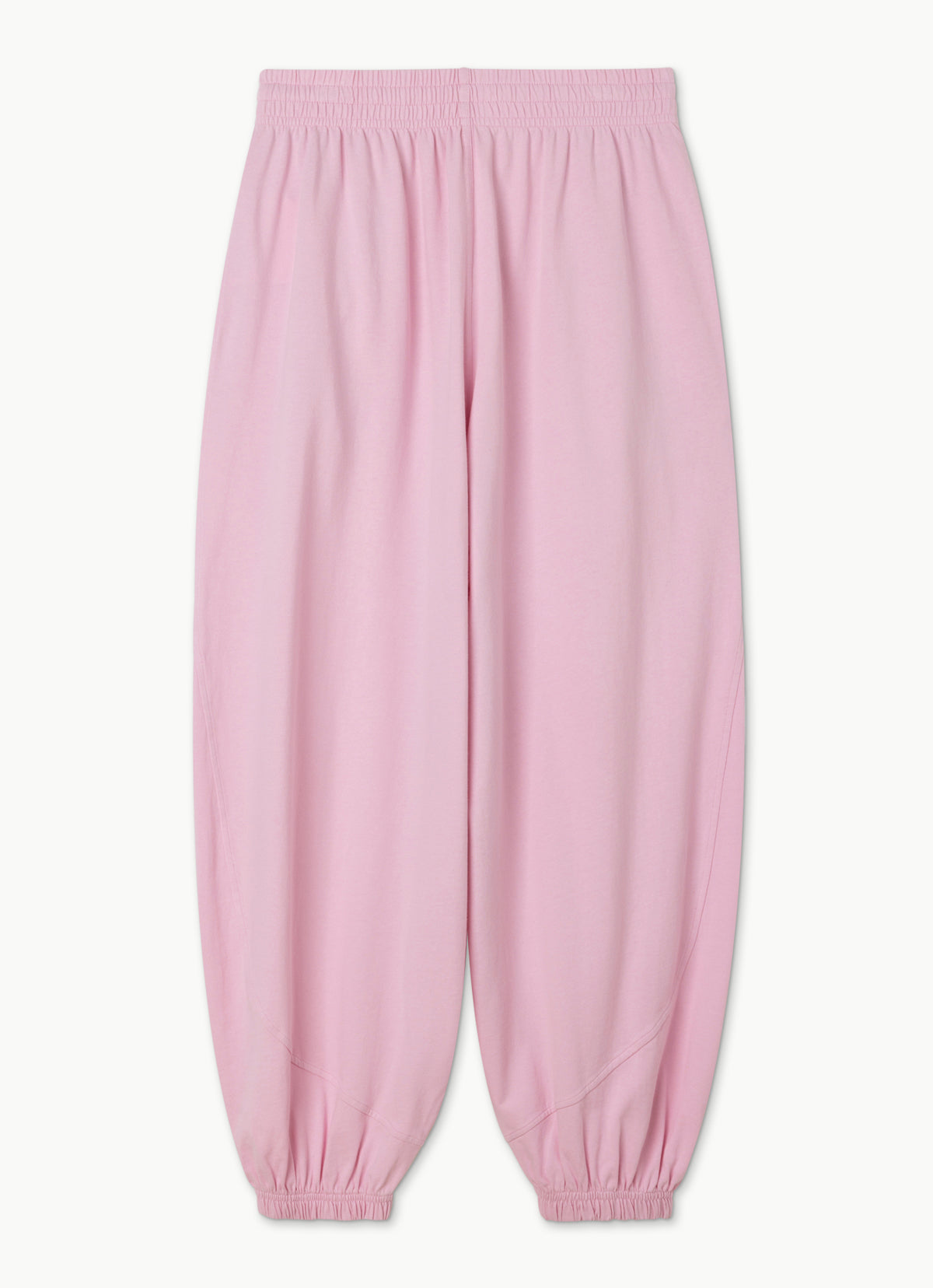 Diagonal jogger pants (Unisex)_Sweet Lilac