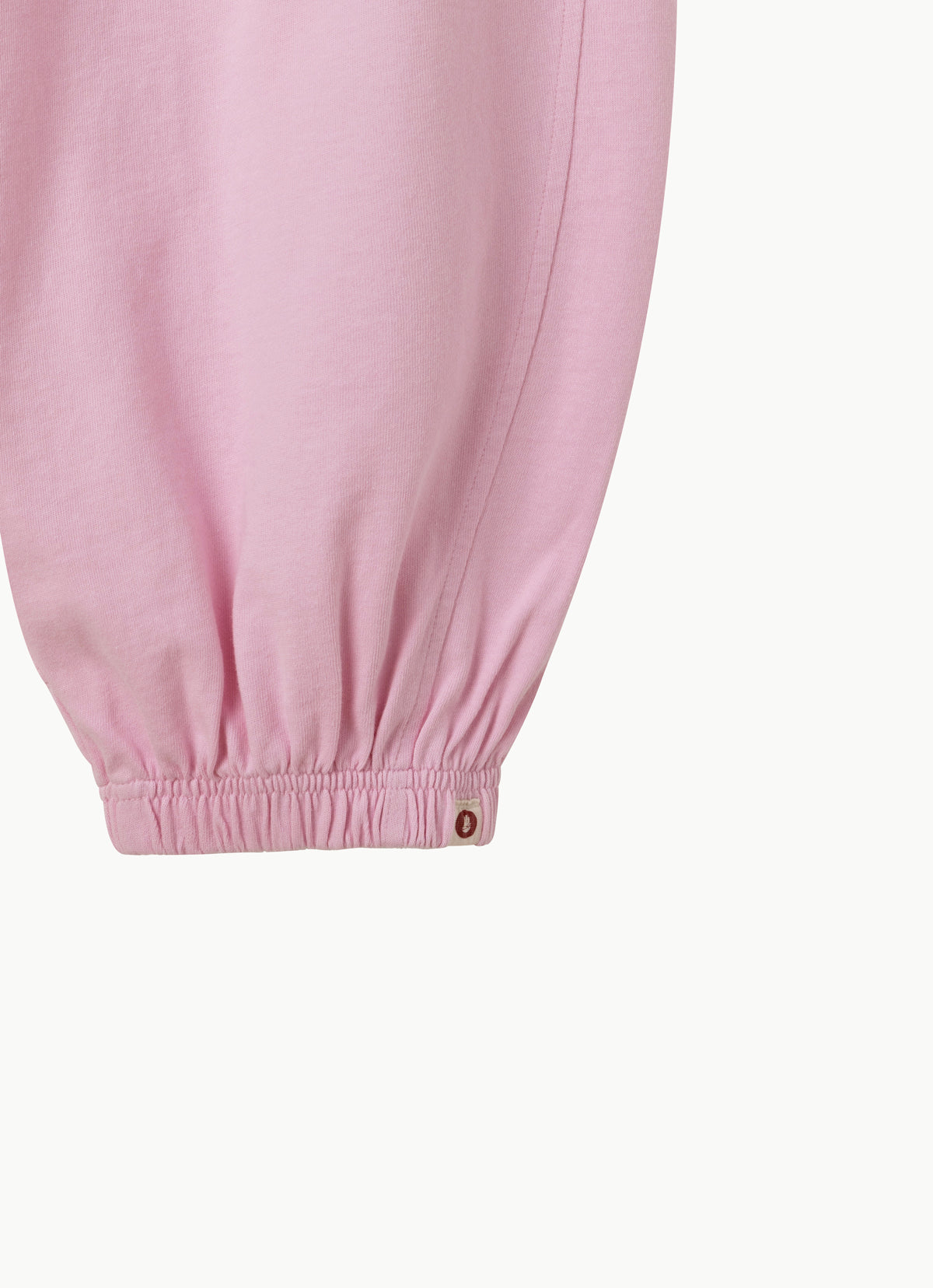 Diagonal jogger pants (Unisex)_Sweet Lilac