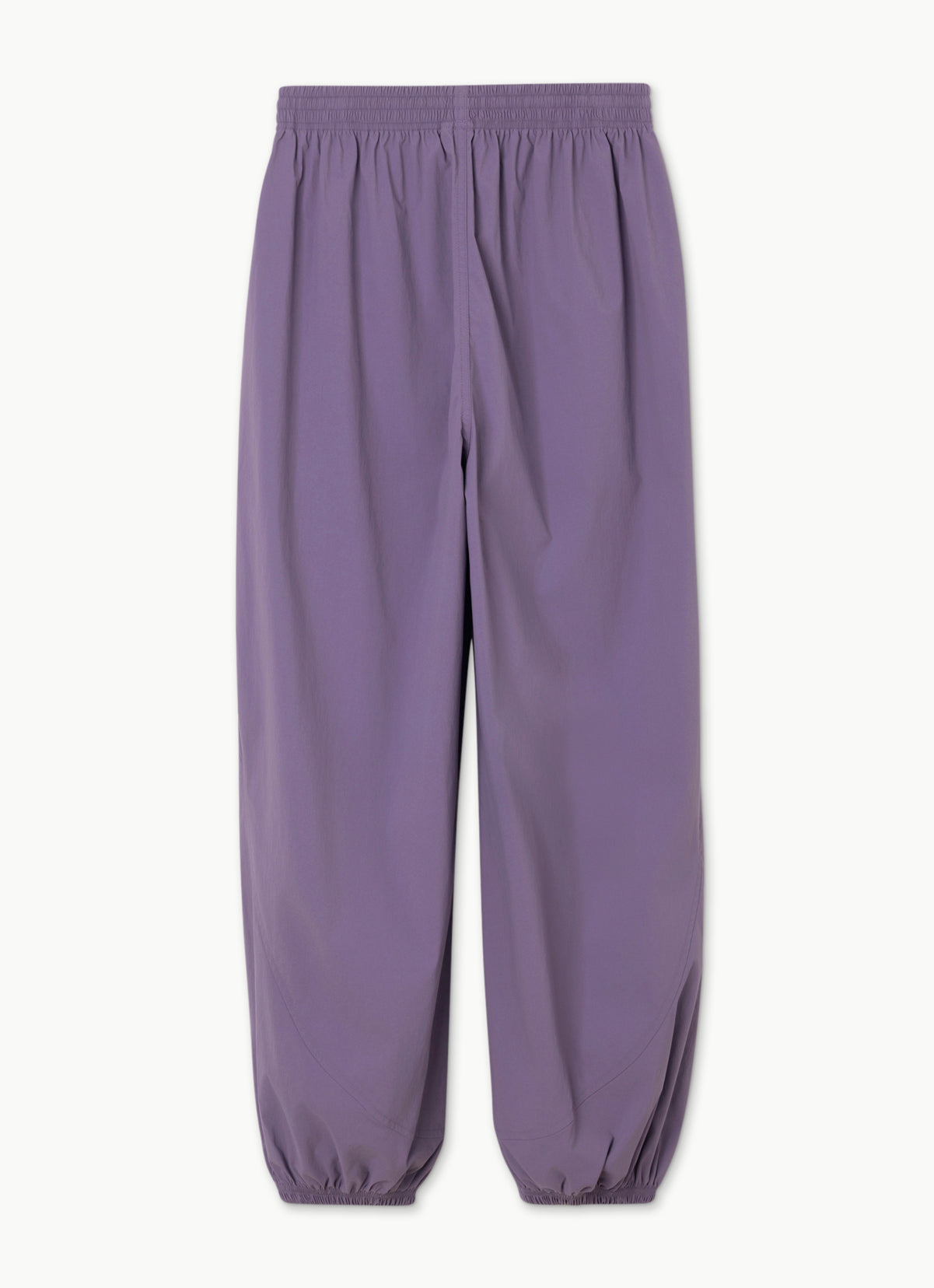 Diagonal jogger pants (Nylon ver.)_Grape Compote