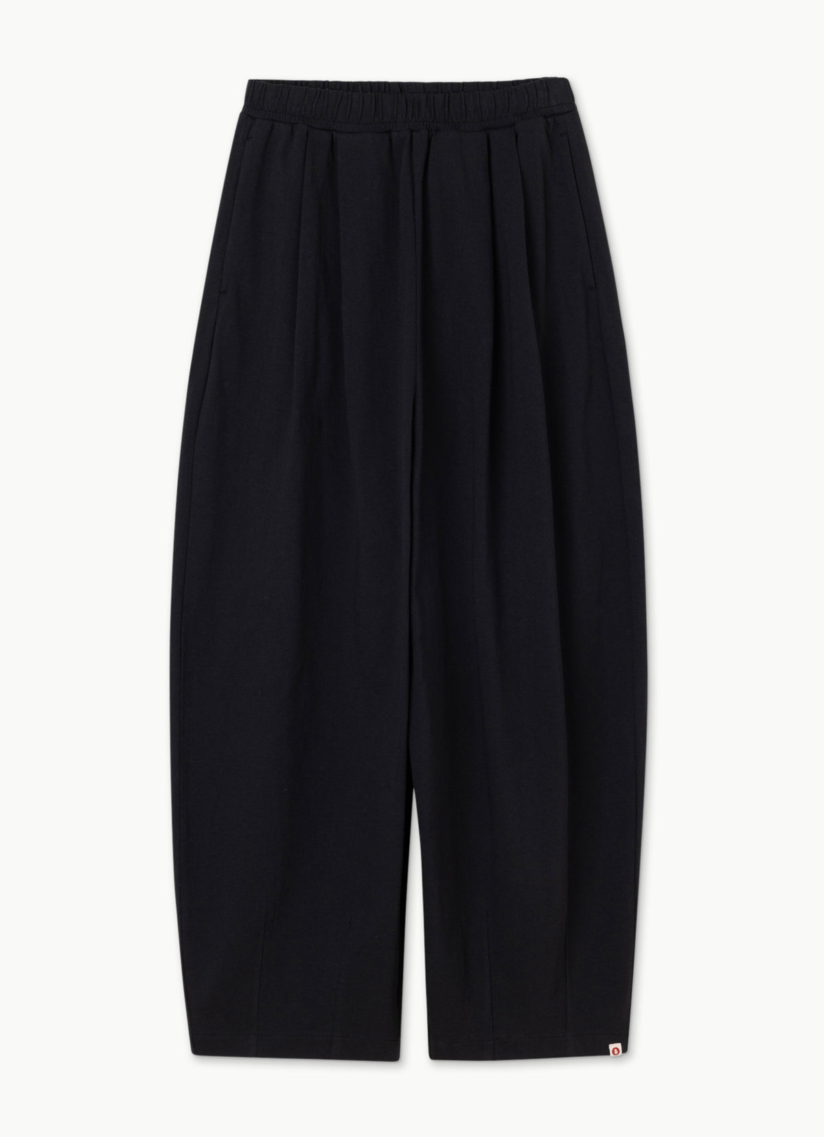 Tuck volume pants (Unisex)_Black