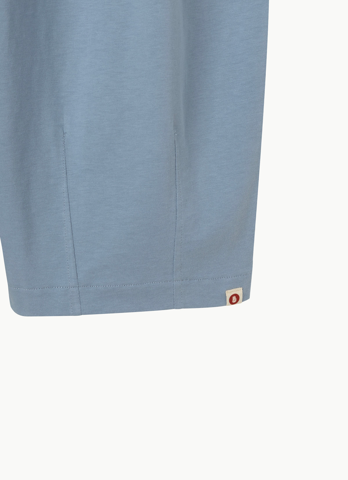 Tuck volume pants (Unisex)_Faded Denim