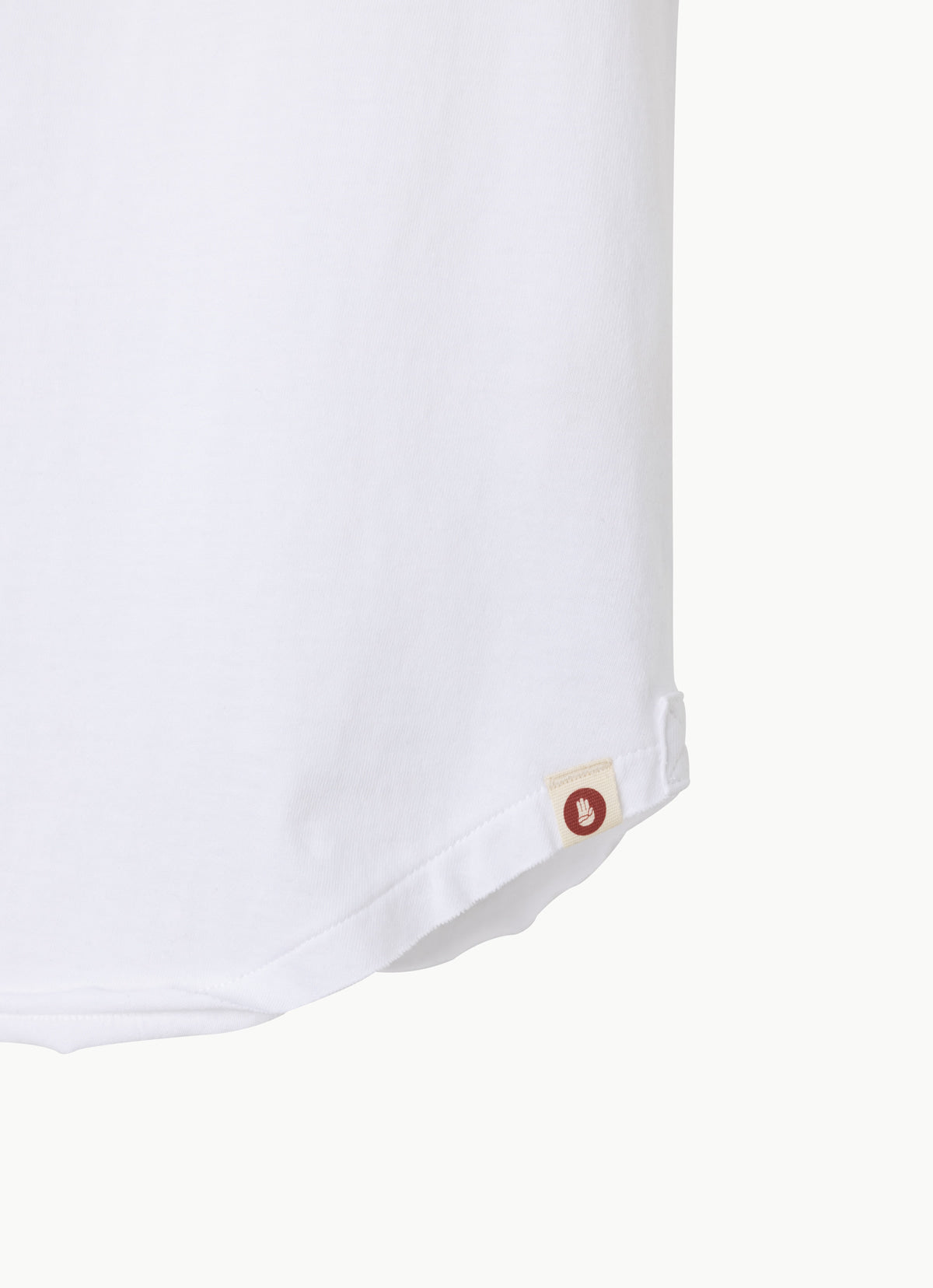 Simple round sleeveless (Unisex)_White