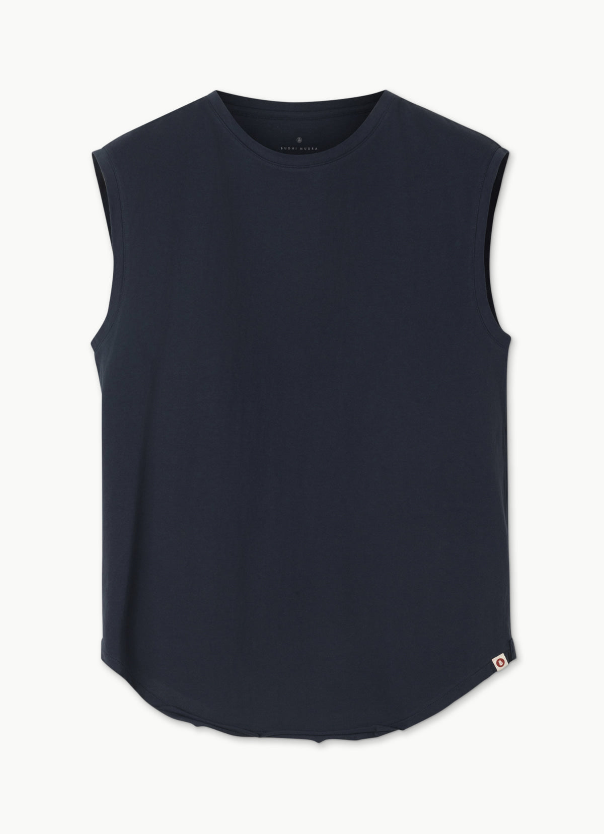 Simple round sleeveless (Unisex)_Blueberry