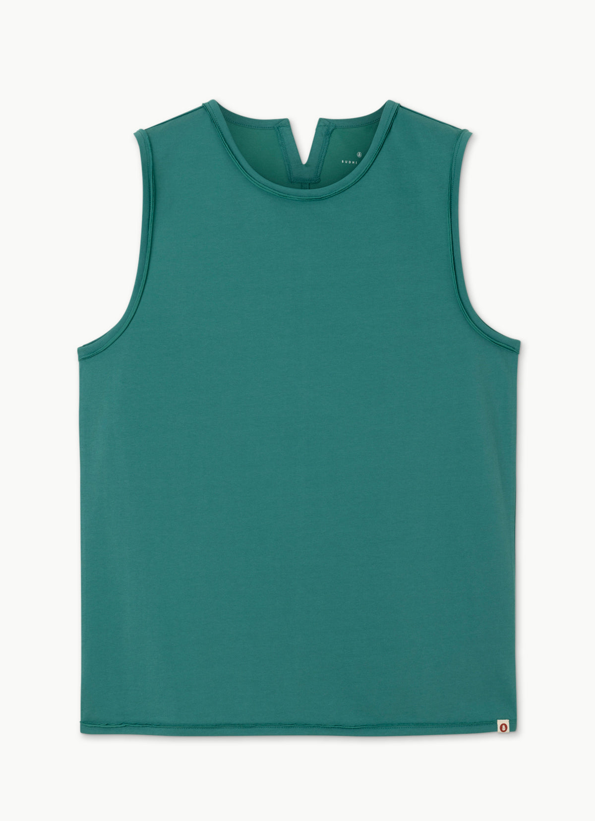 V slit sleeveless (Unisex)_Deep Jungle