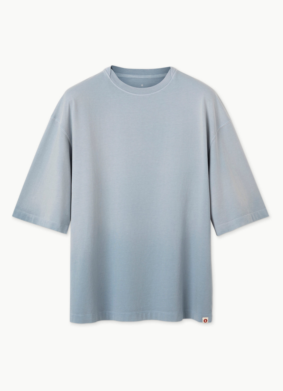 Overfit half sleeve (Unisex)_Faded Denim