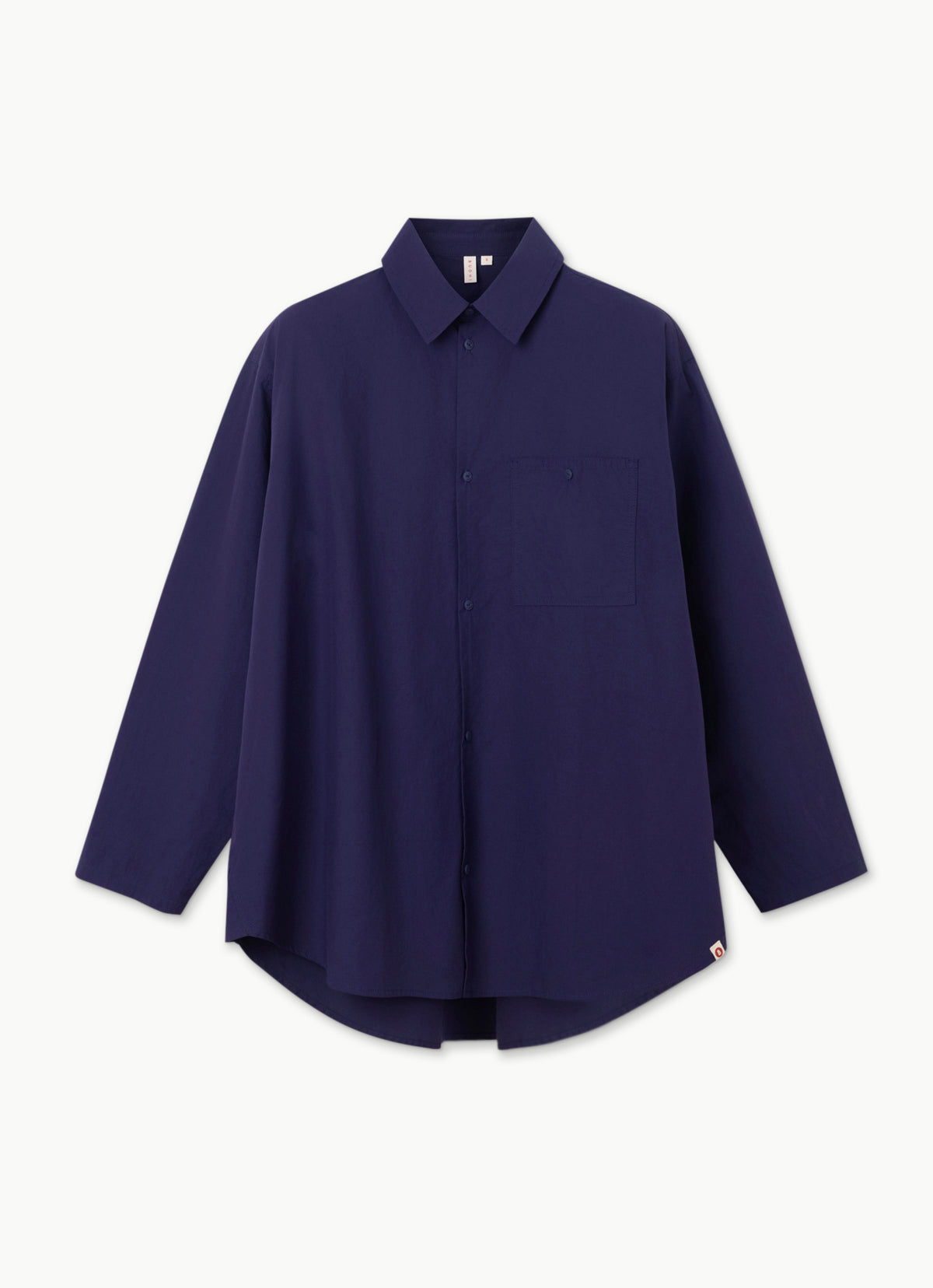 Overfit pocket shirts (Unisex)_Purple