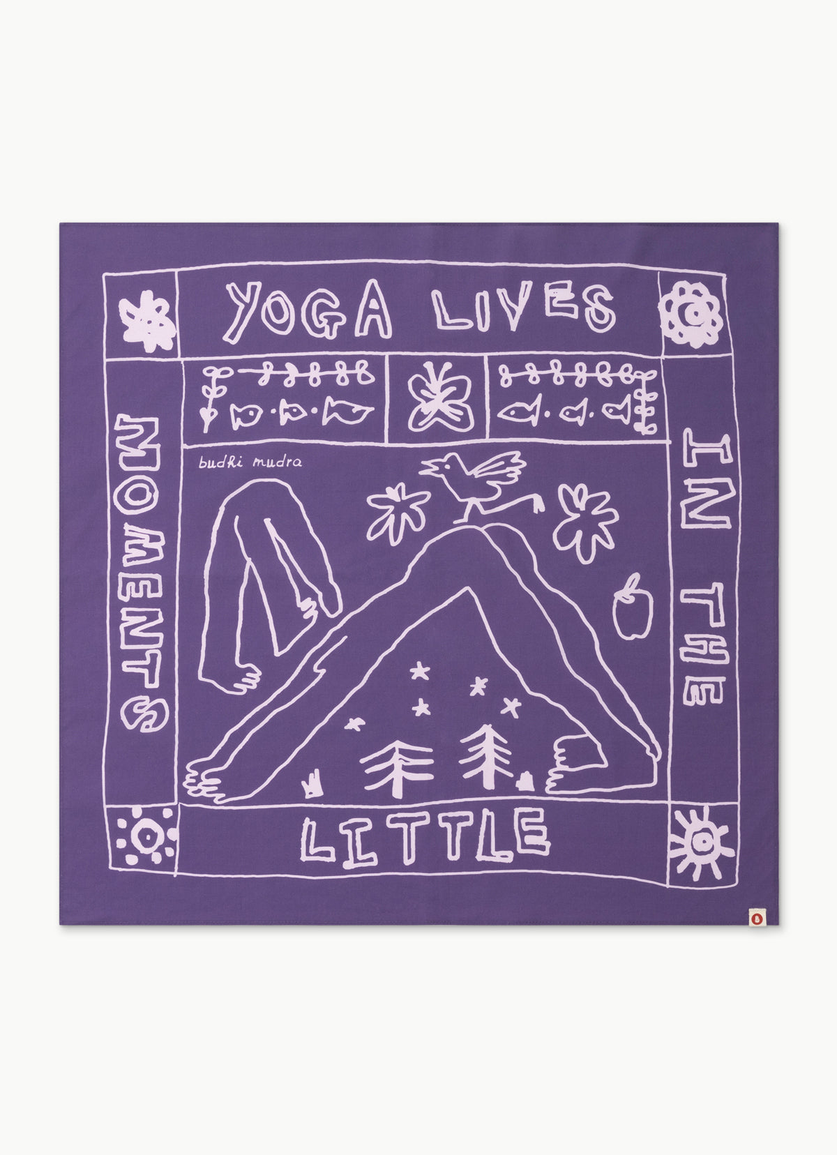 BM yoga bandana_Purple