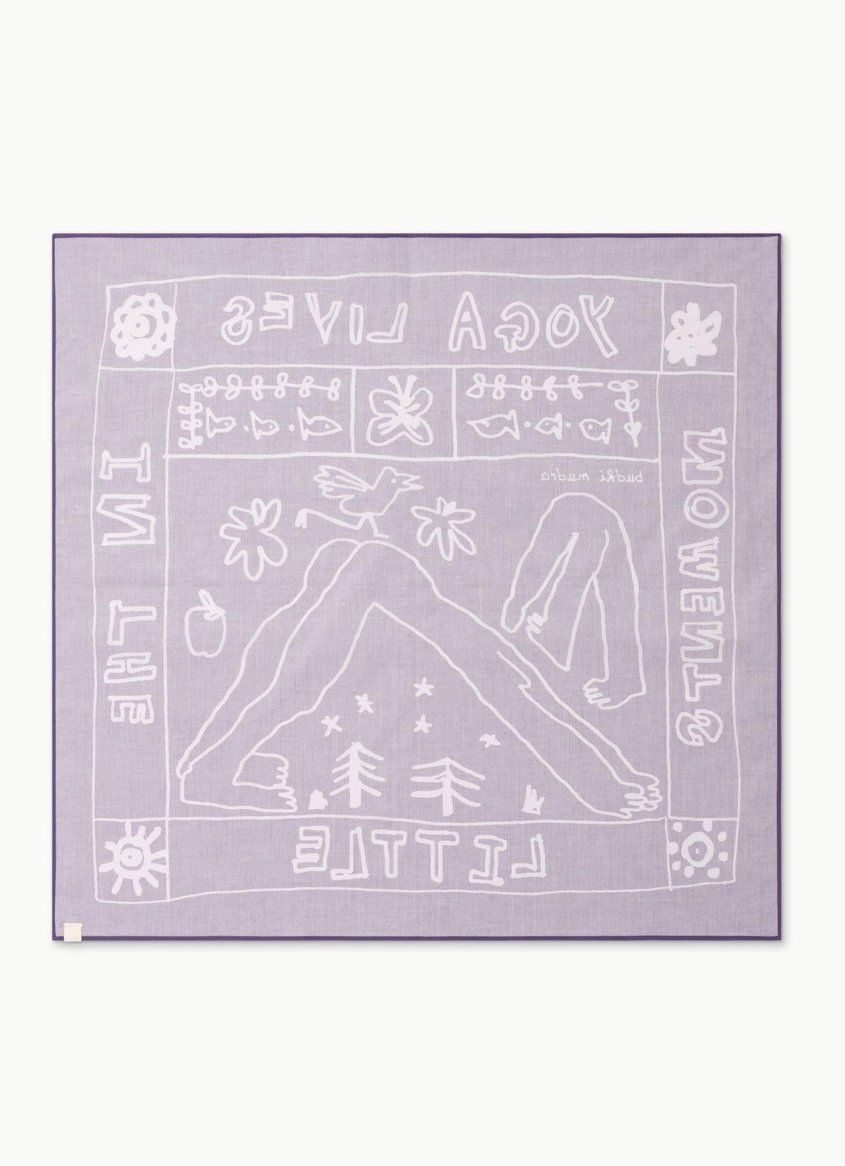 BM yoga bandana_Purple