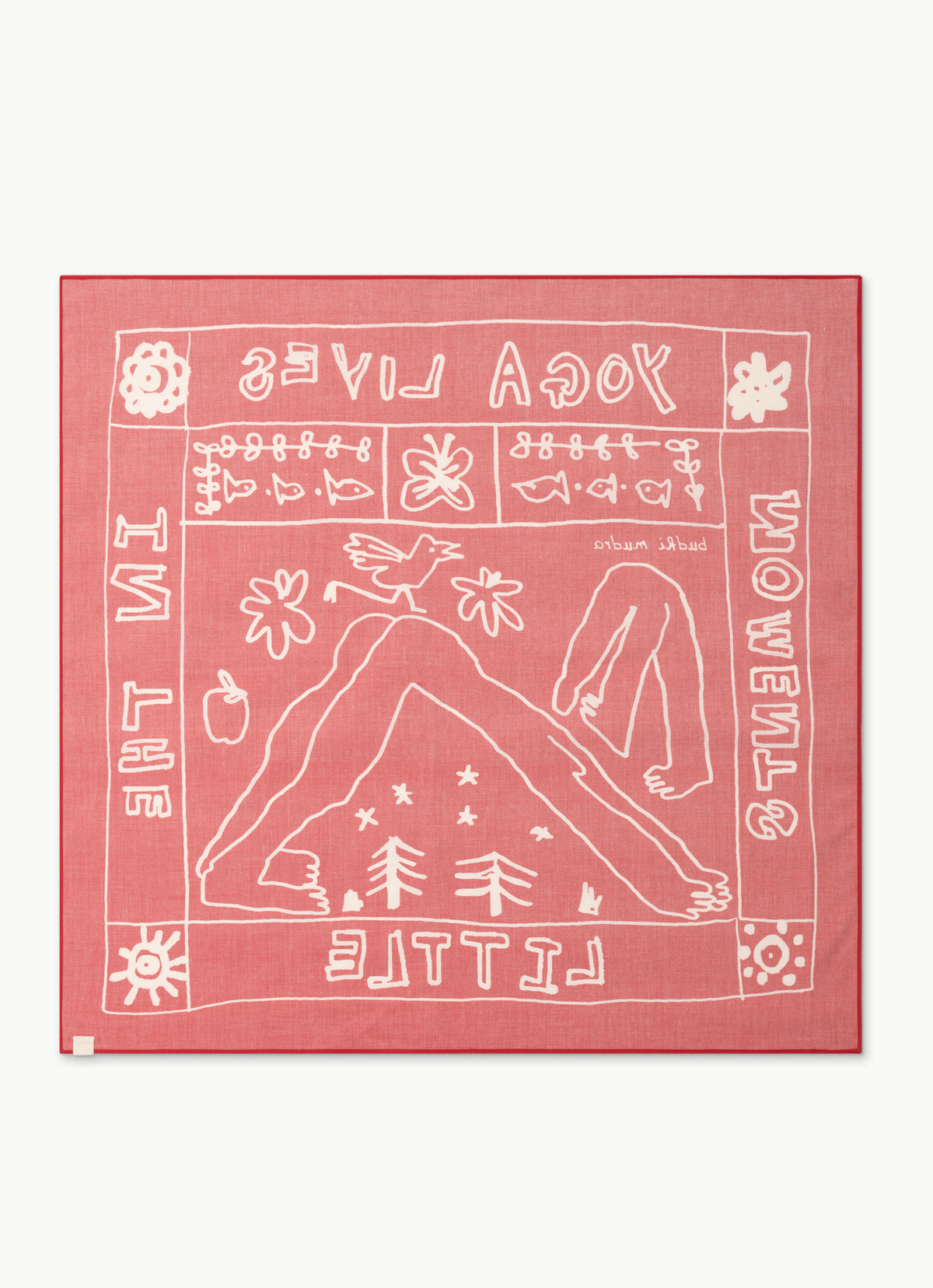 BM yoga bandana_Red