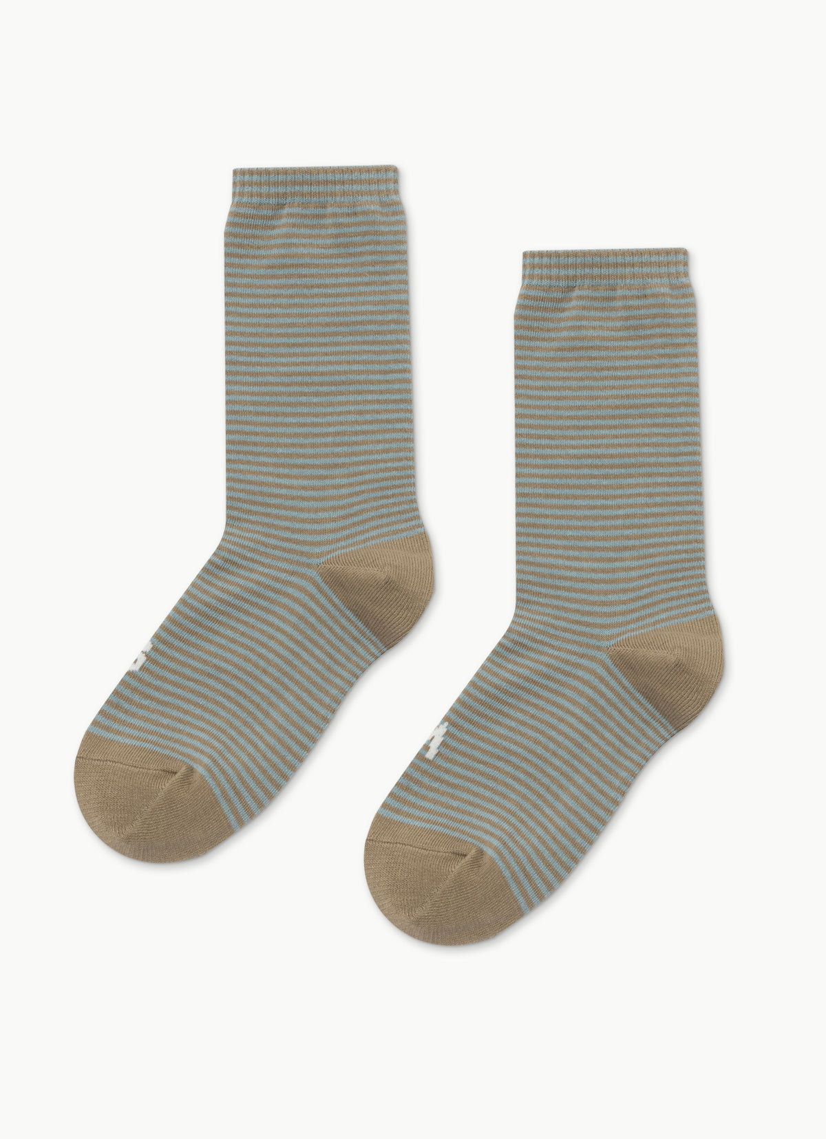 Rib ankle socks #2 (Unisex)_Brown Multi