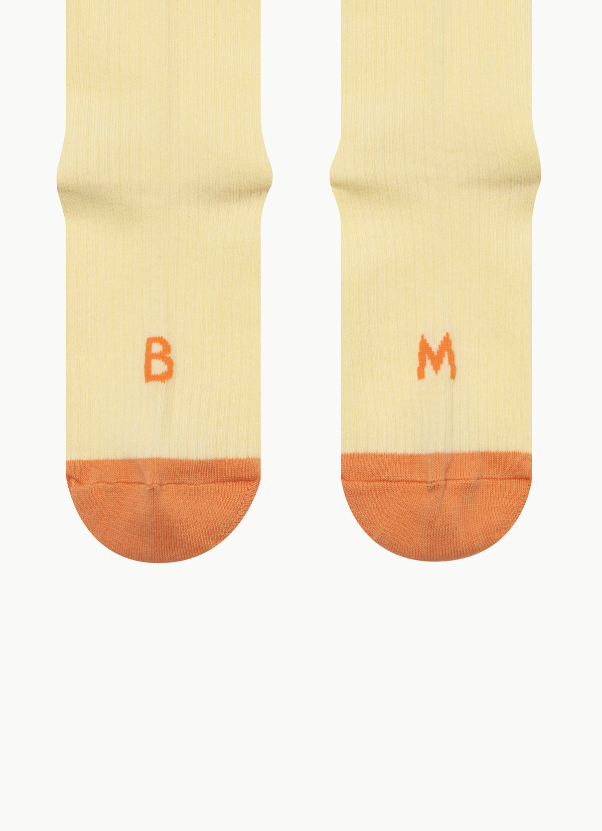 Rib ankle socks #2 (Unisex)_Yellow Multi