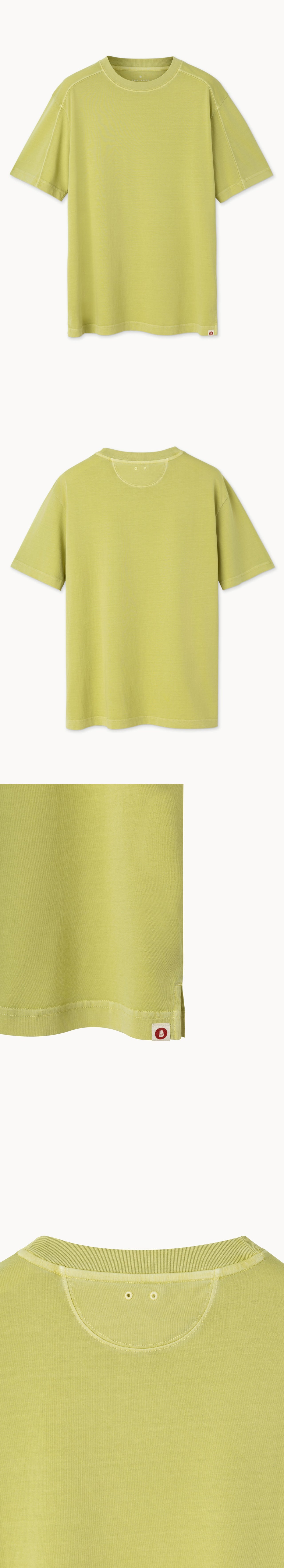 Keras short sleeve_dyed (For Men)_Leek Green