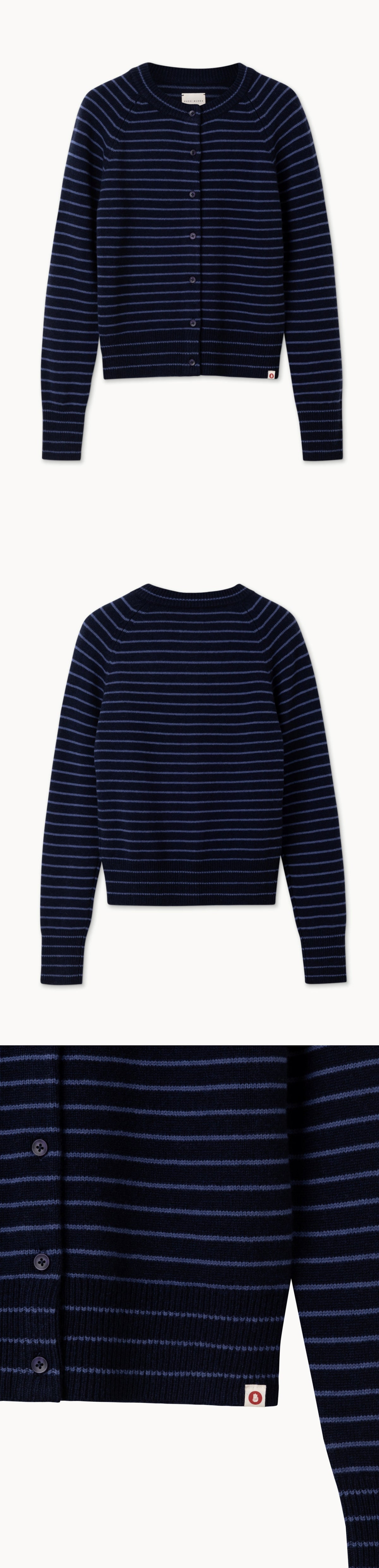 Petite cardigan #2_Navy Multi