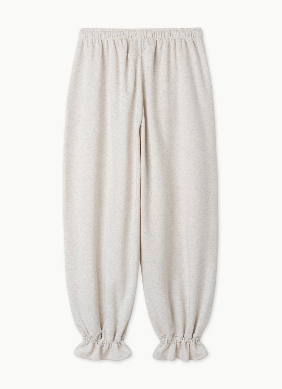 Ame jogger pants_Oatmeal Melange