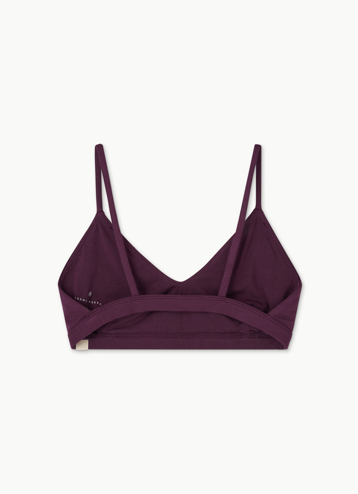 One-tone bra top_Prune Purple