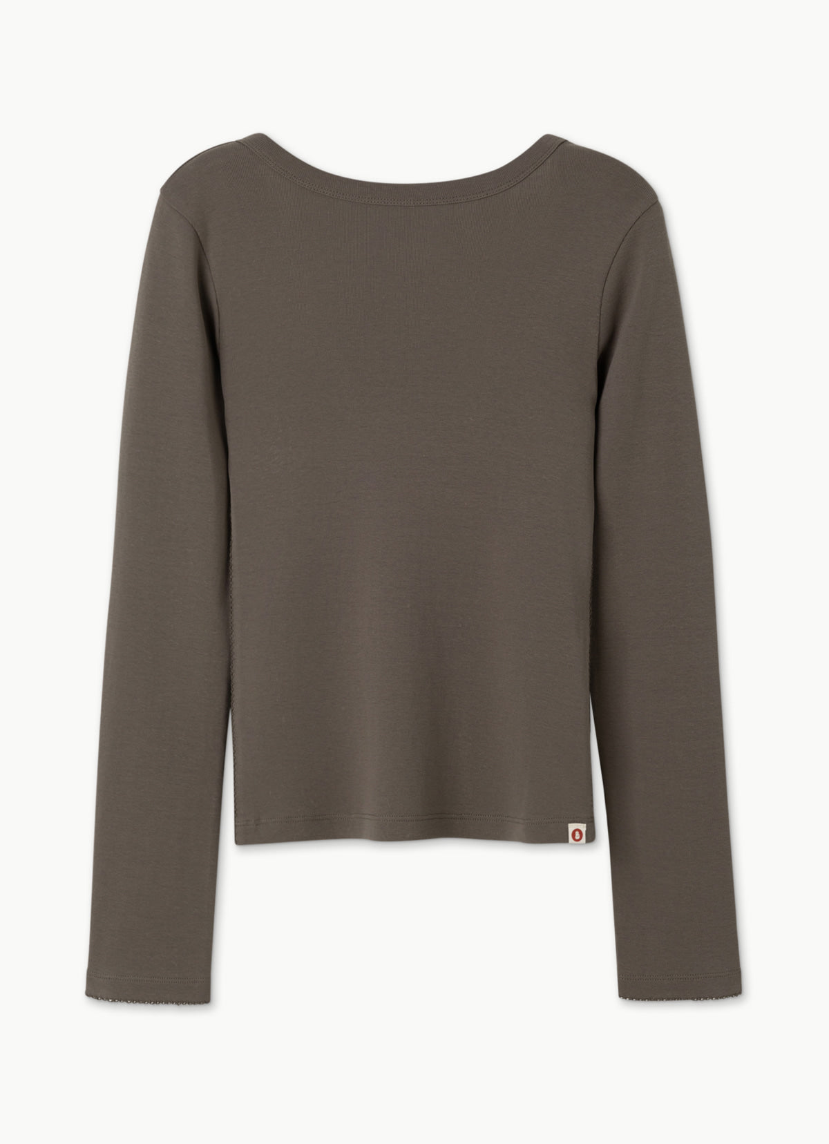 Essential scoop long sleeve_Morel