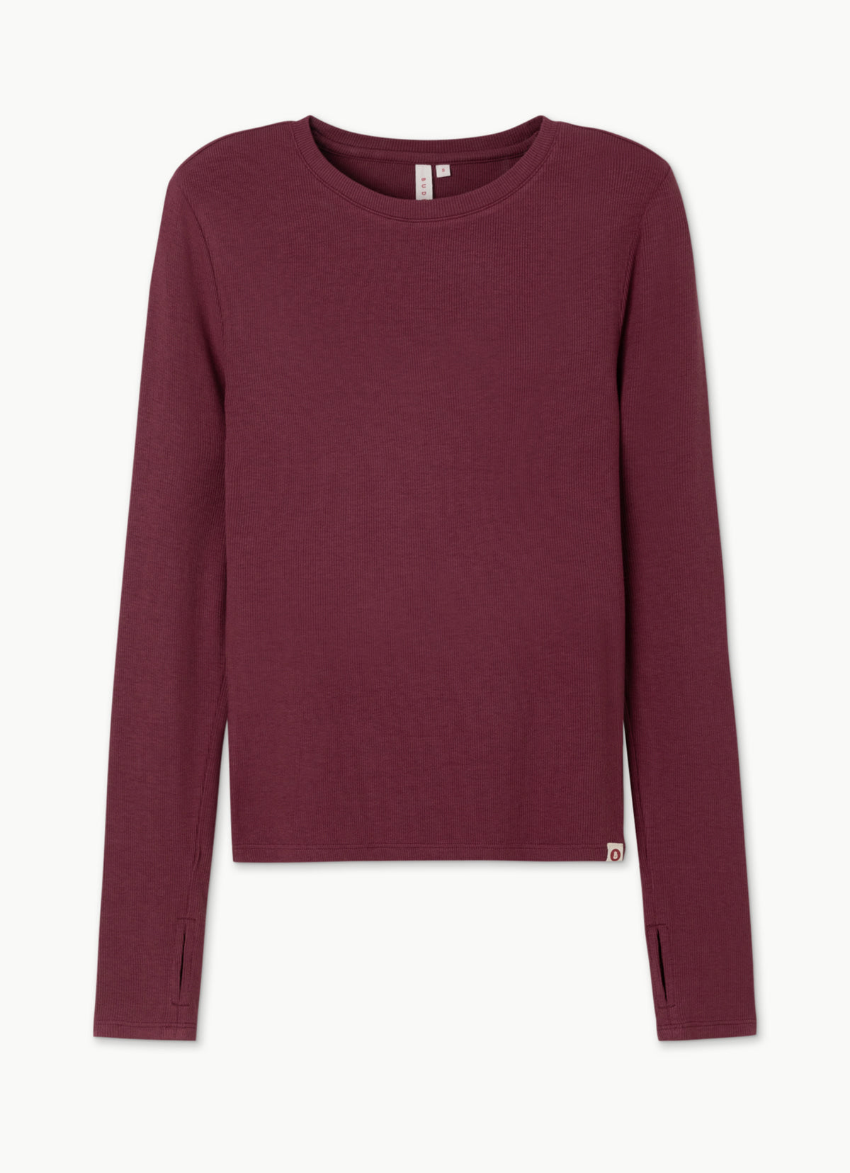 Easy long sleeve_Cordovan