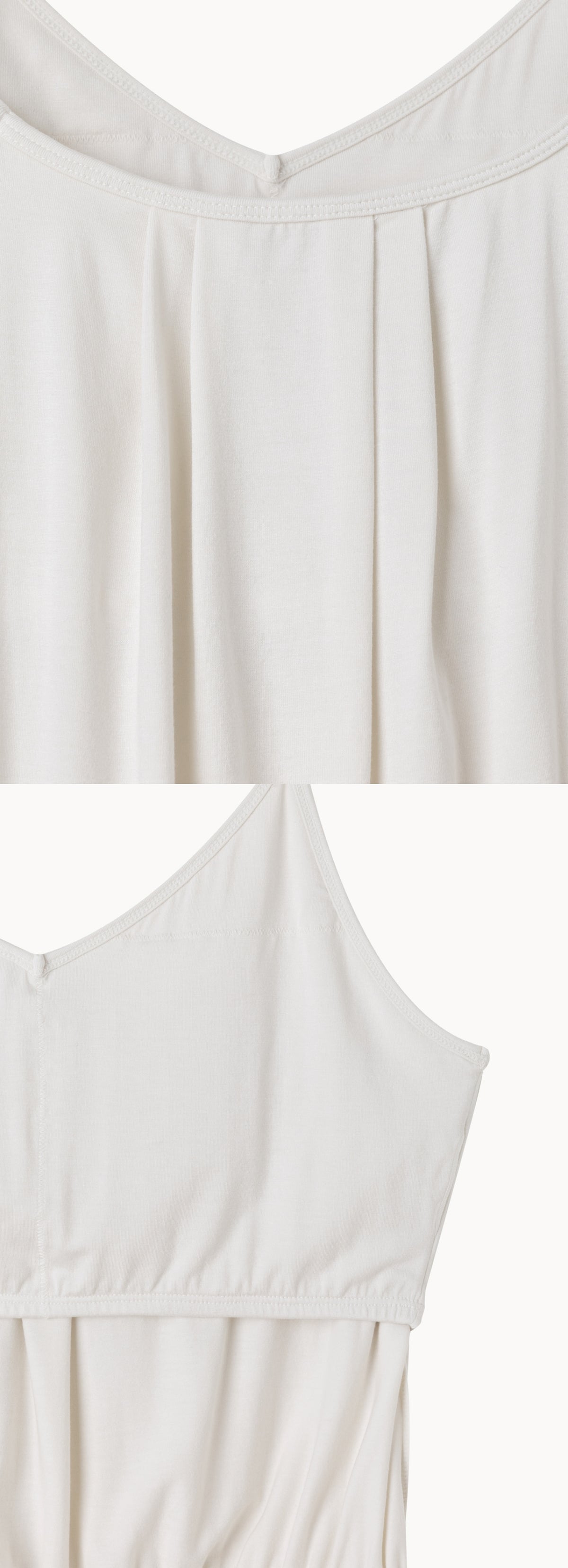 Pleats shirring sleeveless_Tofu