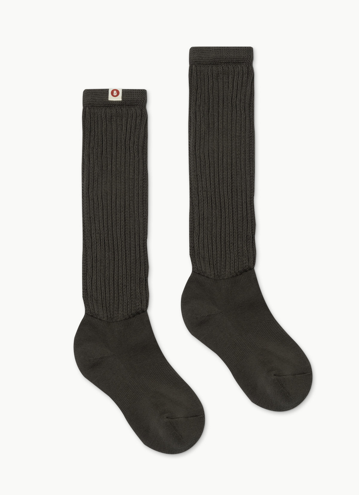 Scrunchie socks_Khaki