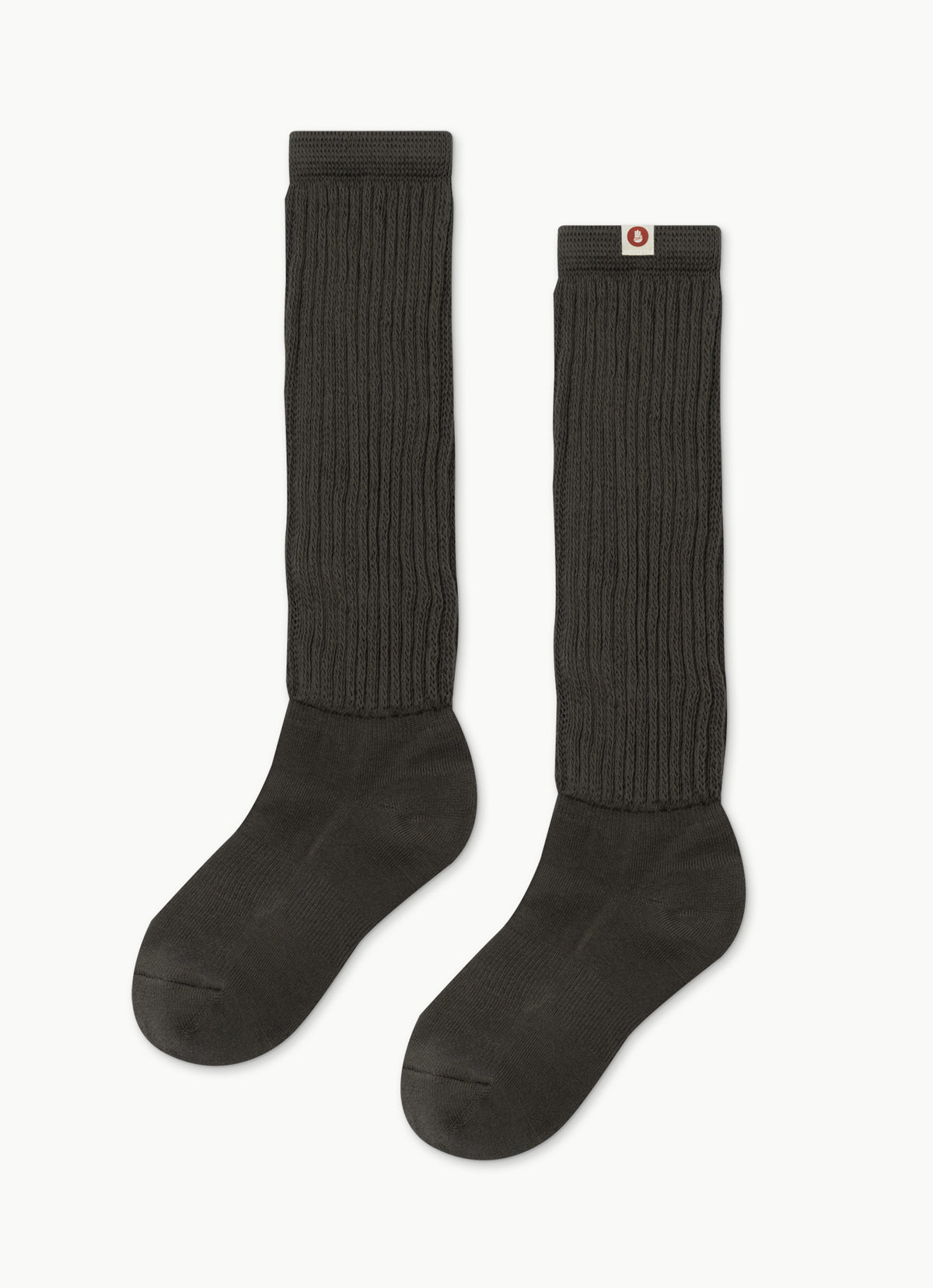 Scrunchie socks_Khaki