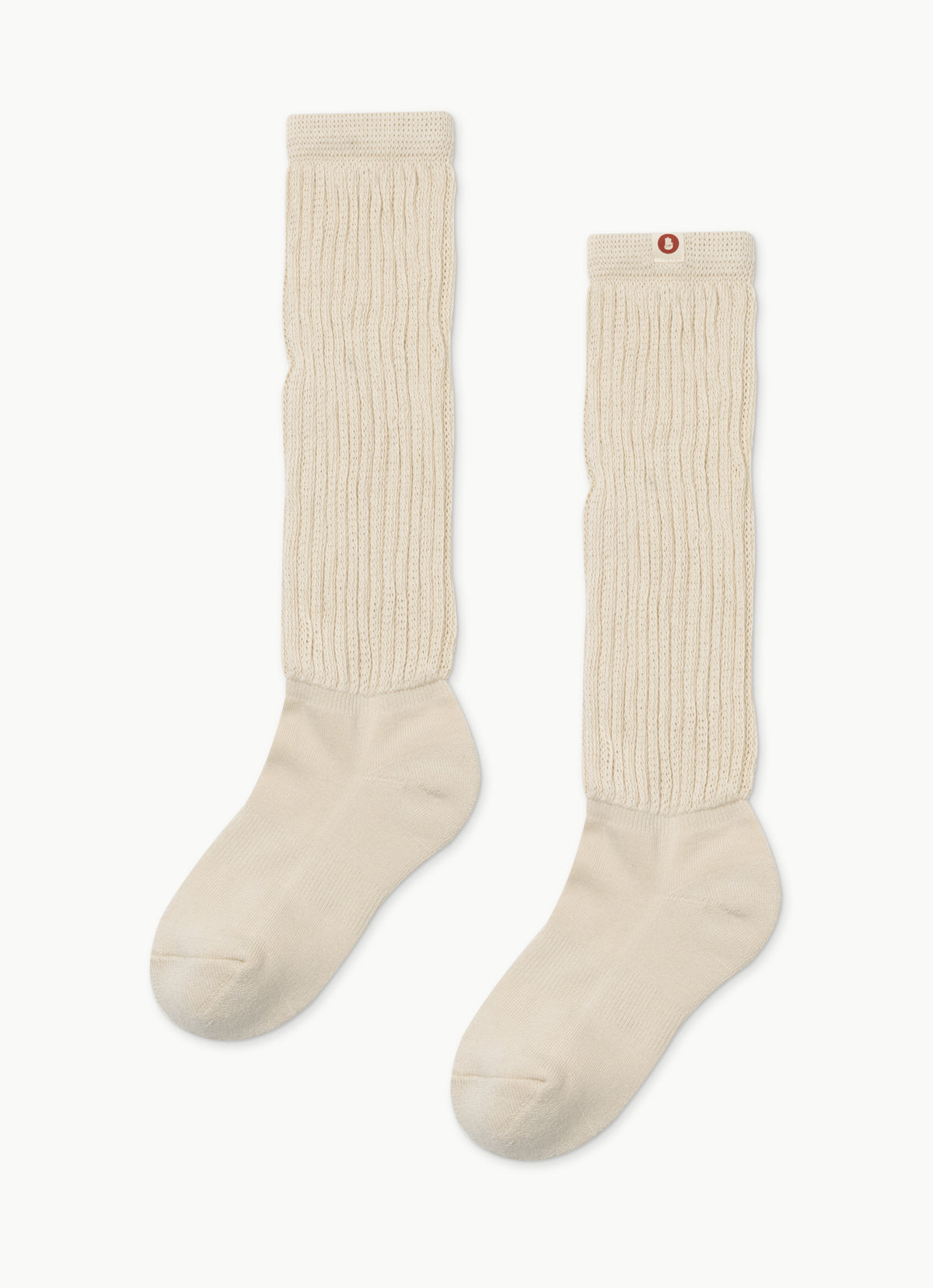Scrunchie socks_Ivory