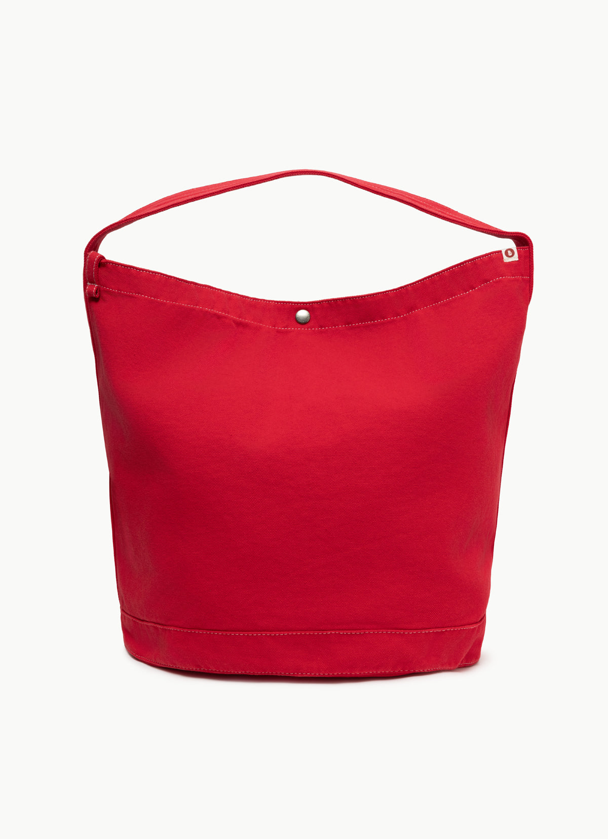 Bubu round snap bag (Big ver.)_Red