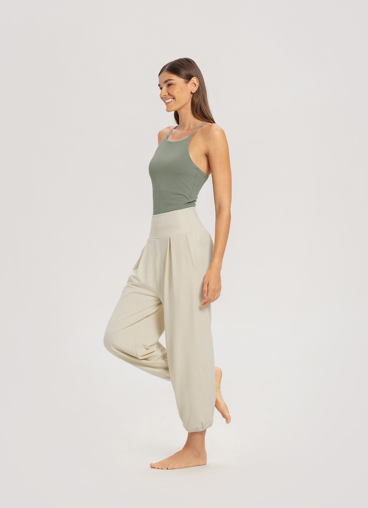 [Movement Line] Nava pants_Light Gray