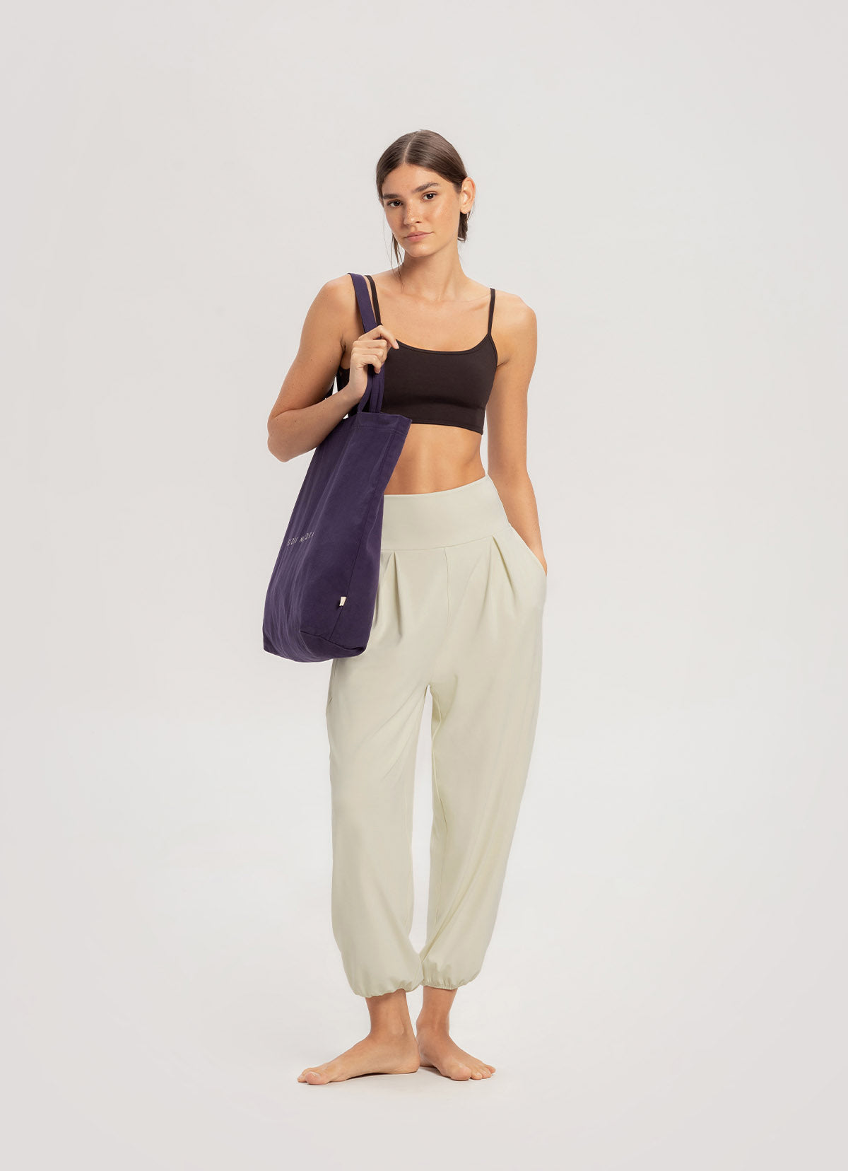 Tri hole bra top_Mole