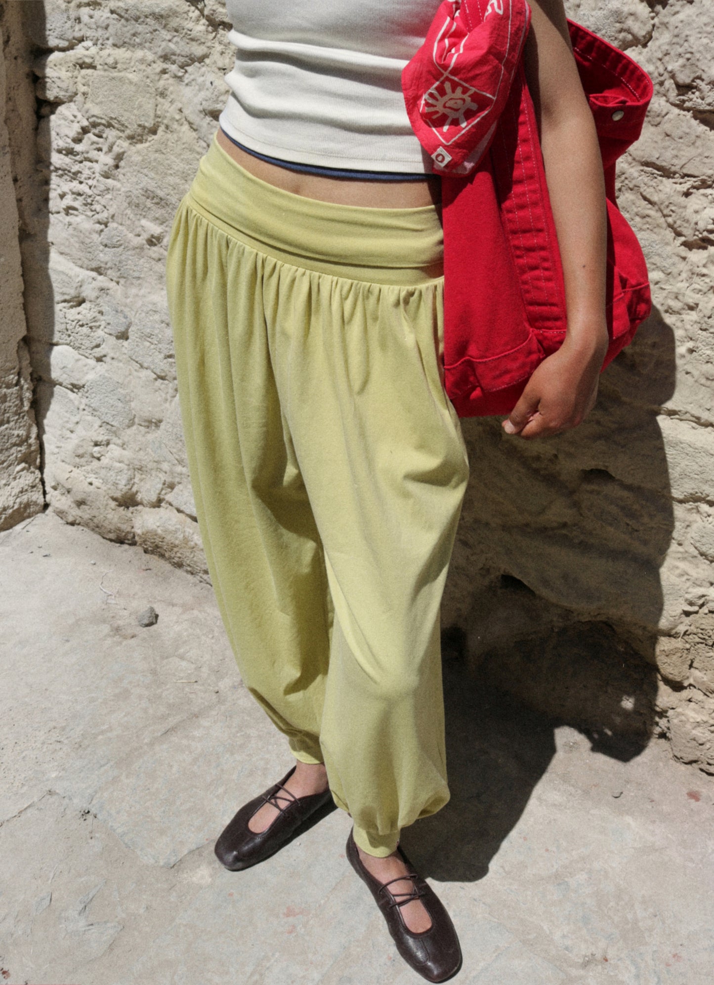 Labu pants_Leek Green