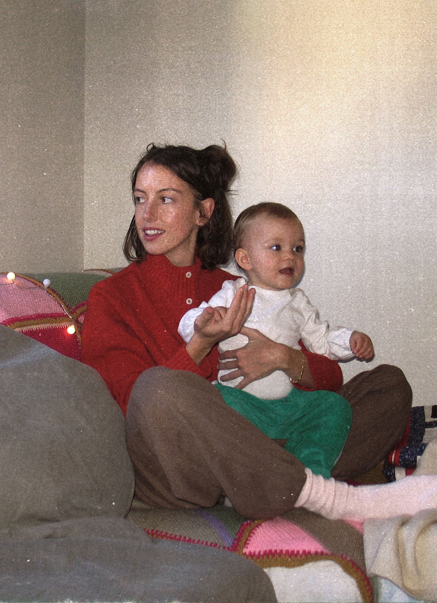 Rib jogger pants #3 (Warm ver.)_Chocolate Chip