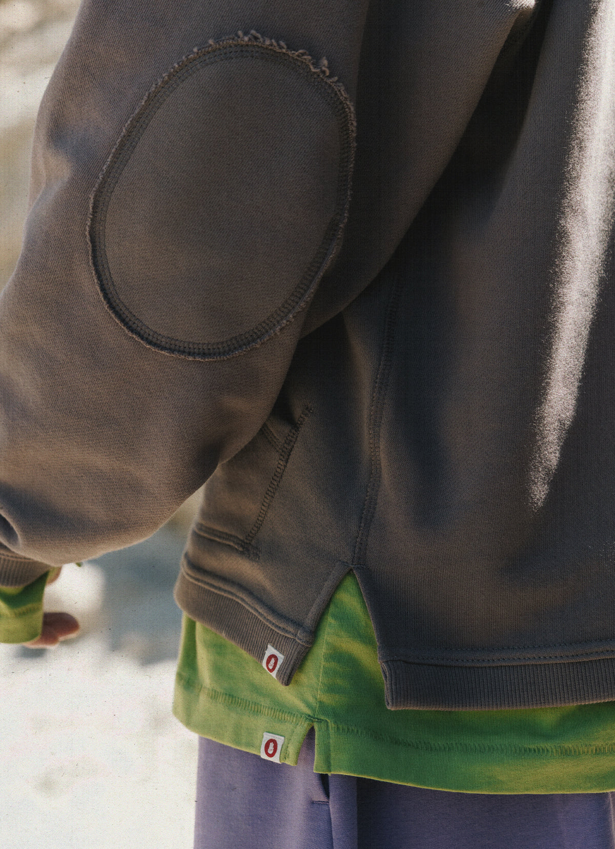 Cinch sweat hoodie (Unisex)_Morel