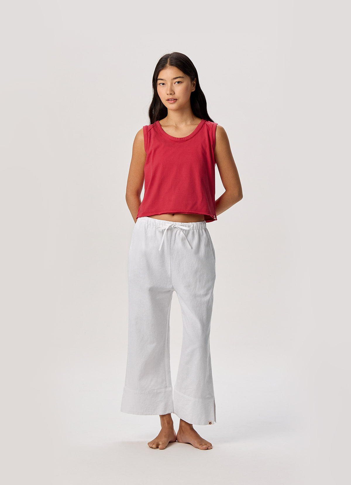Triko sleeveless_Winterberry