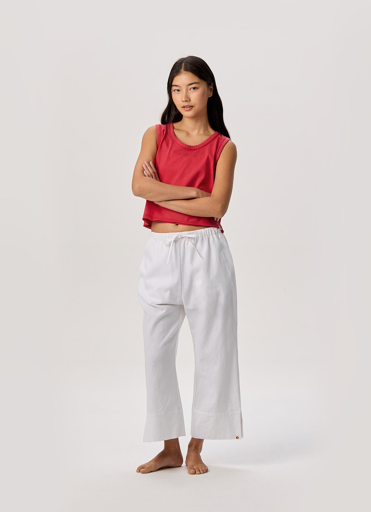 Triko sleeveless_Winterberry