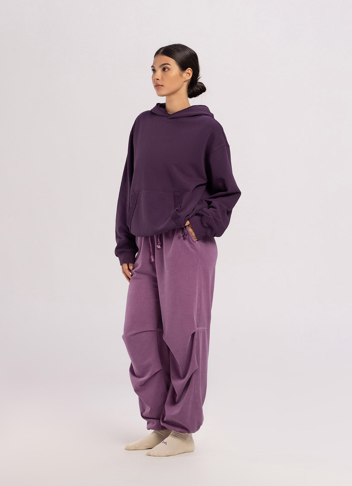 Double tuck pants (Unisex)_Berry Conserve