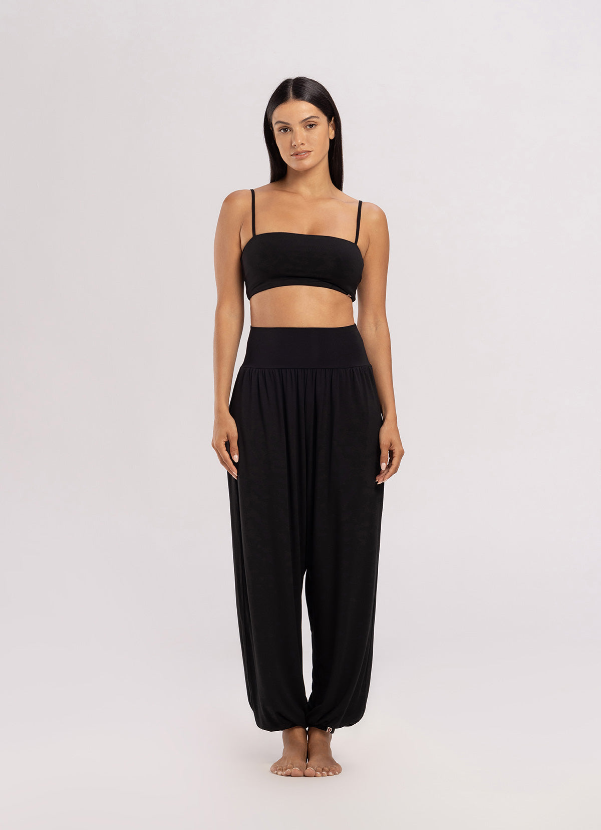 Pool pants (Unisex)_Black