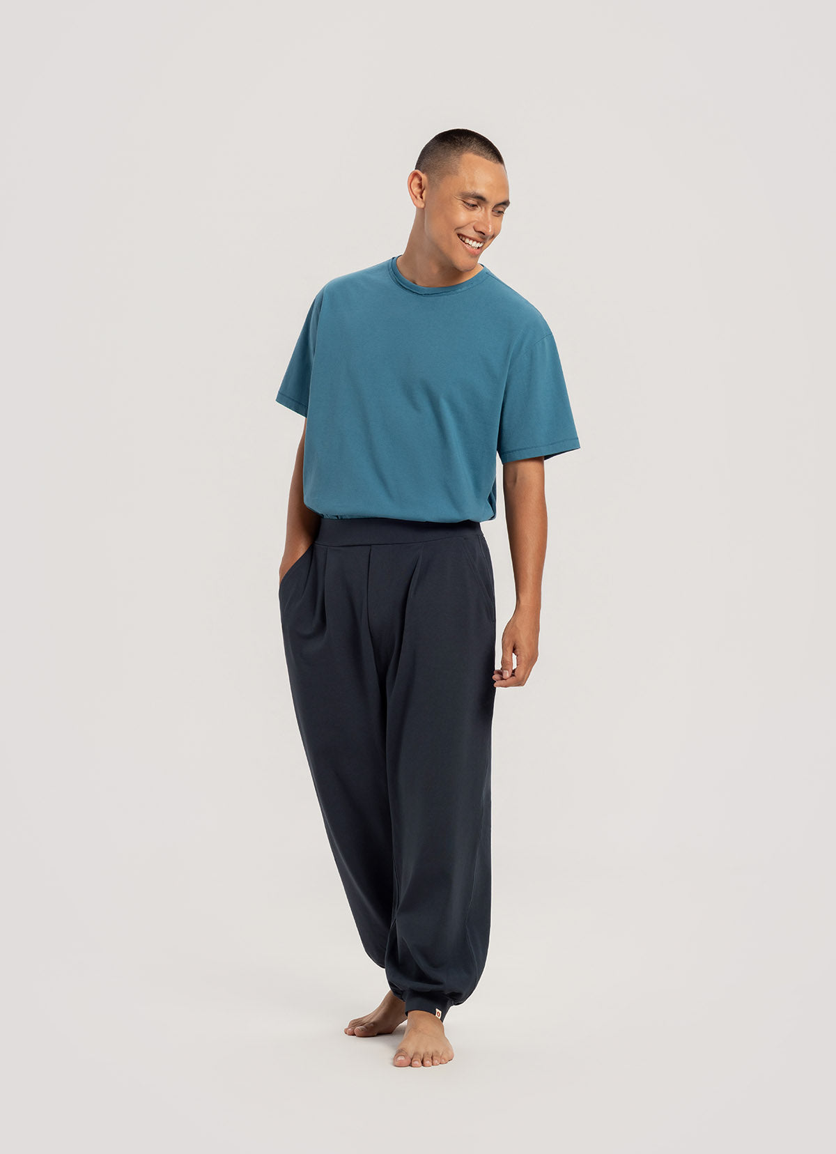 Fortune pants #2 (Unisex)_Blueberry