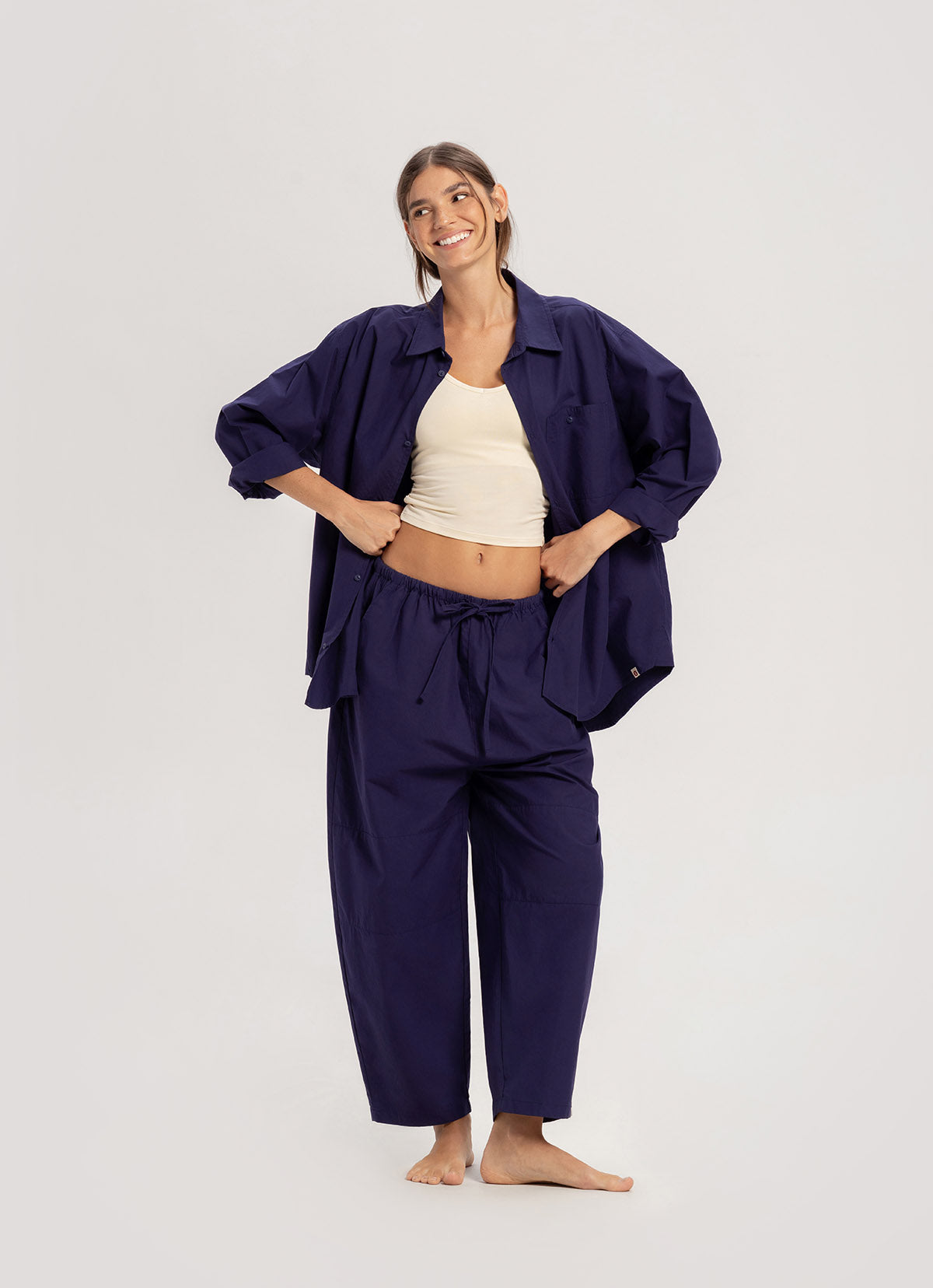 Balon pants (Unisex)_Purple