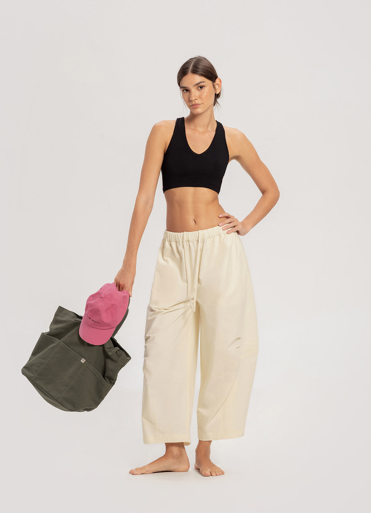 Kitty wide pants_Cream