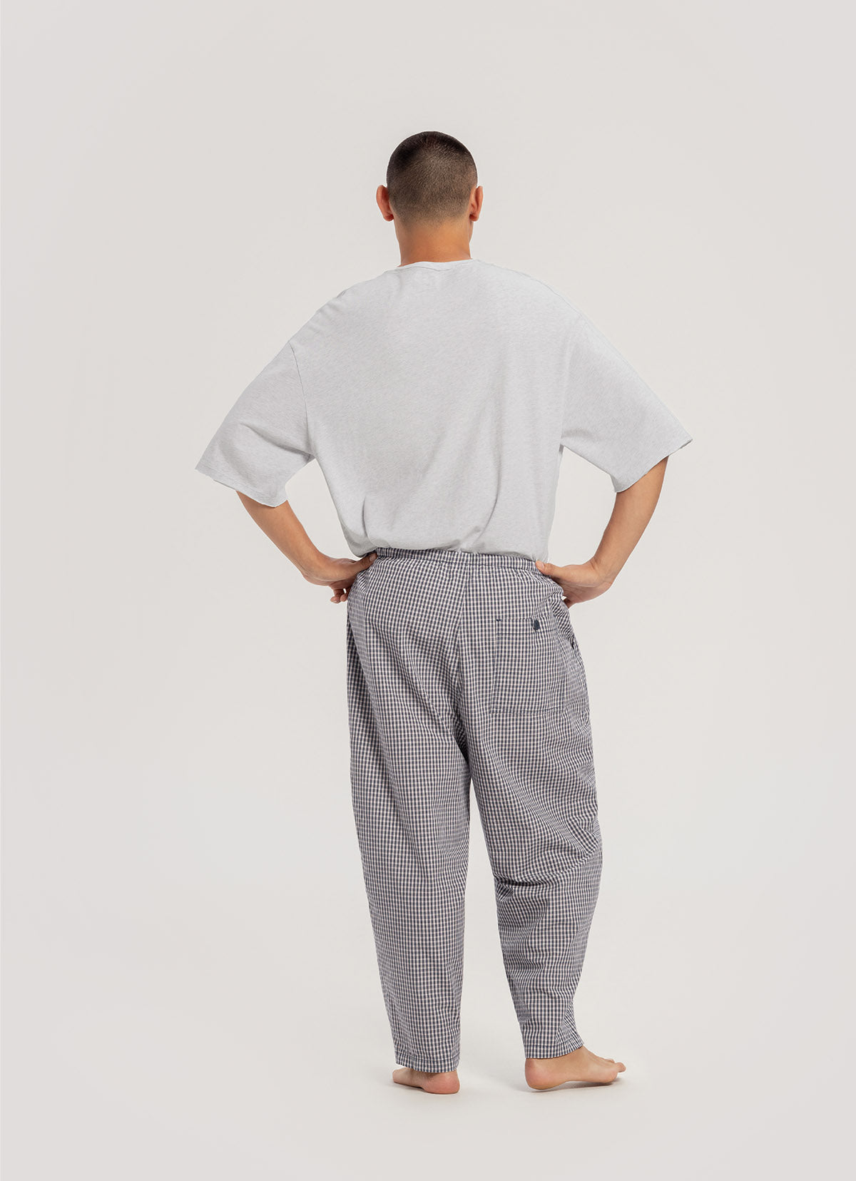 Balon pants (Unisex)_Navy Multi