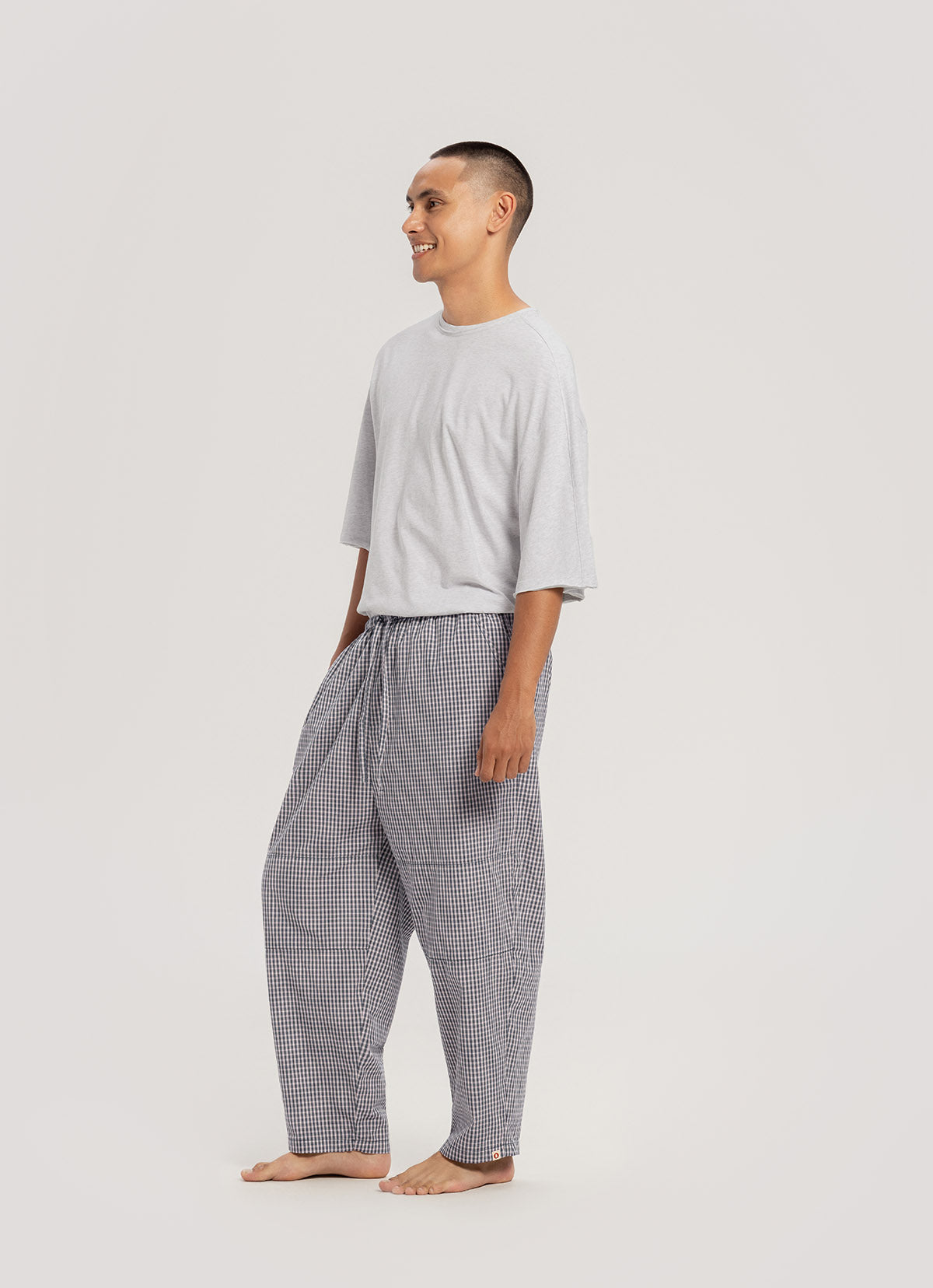 Balon pants (Unisex)_Navy Multi