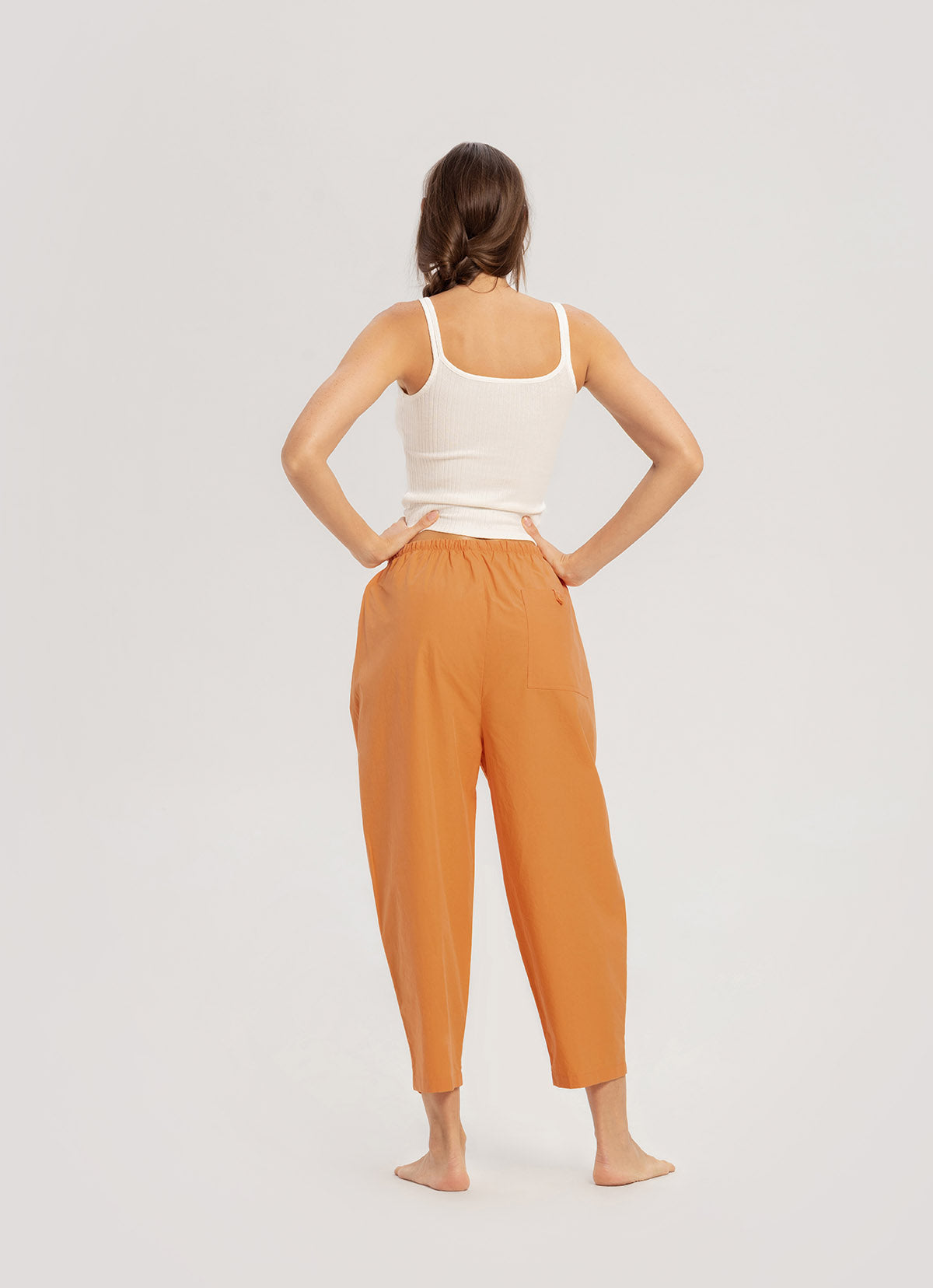 Balon pants (Unisex)_Tangerine