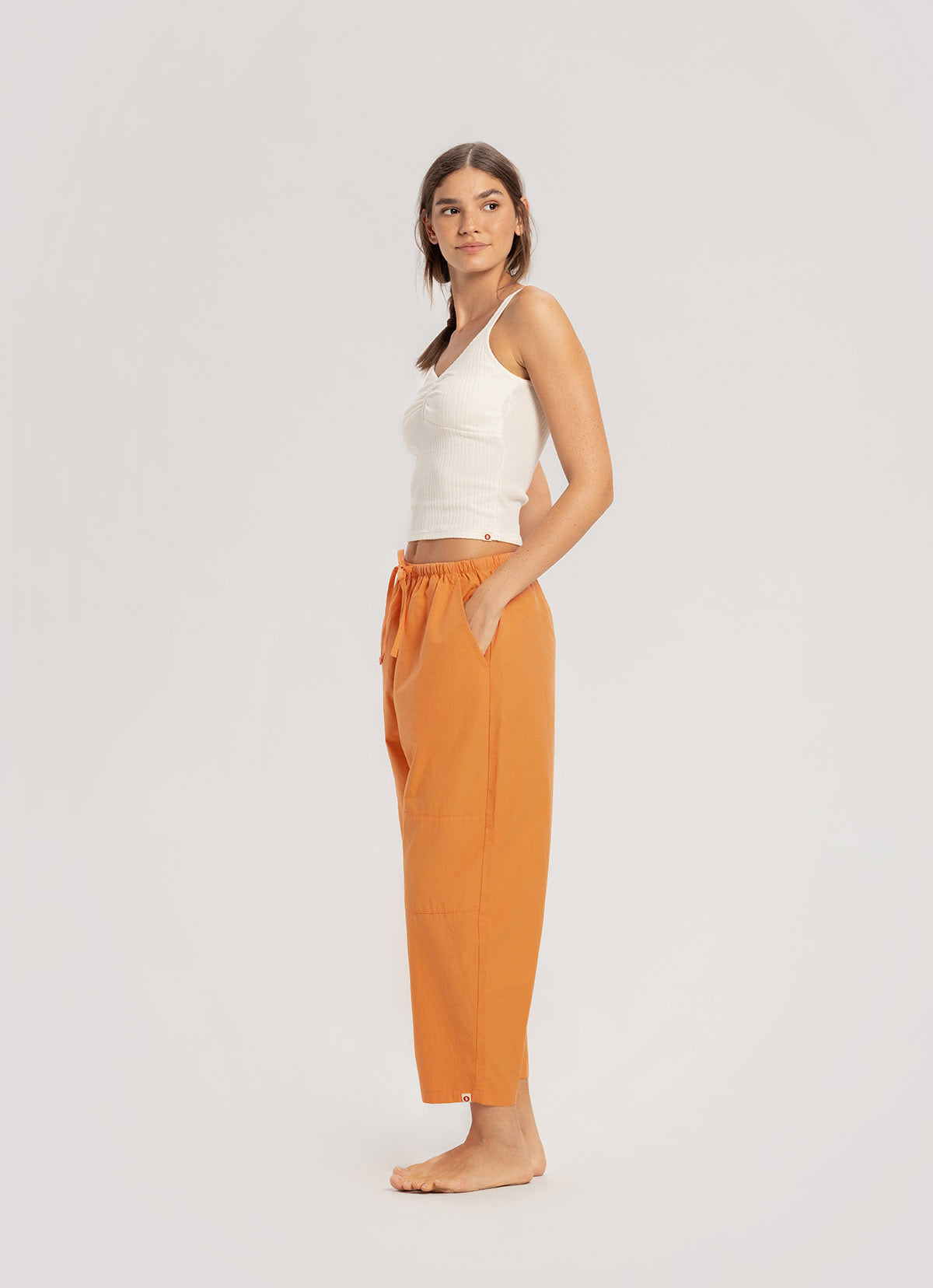Balon pants (Unisex)_Tangerine