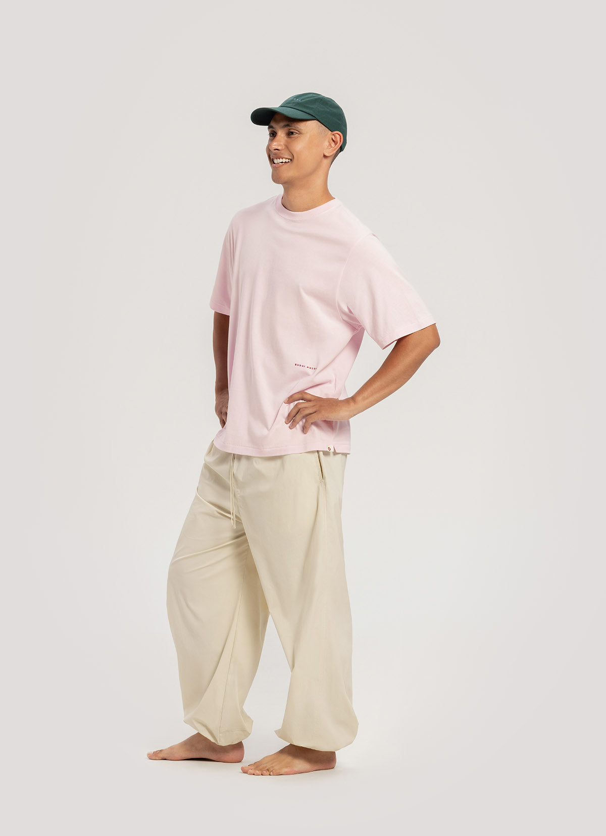 Diagonal jogger pants – BUDHI MUDRA GLOBAL
