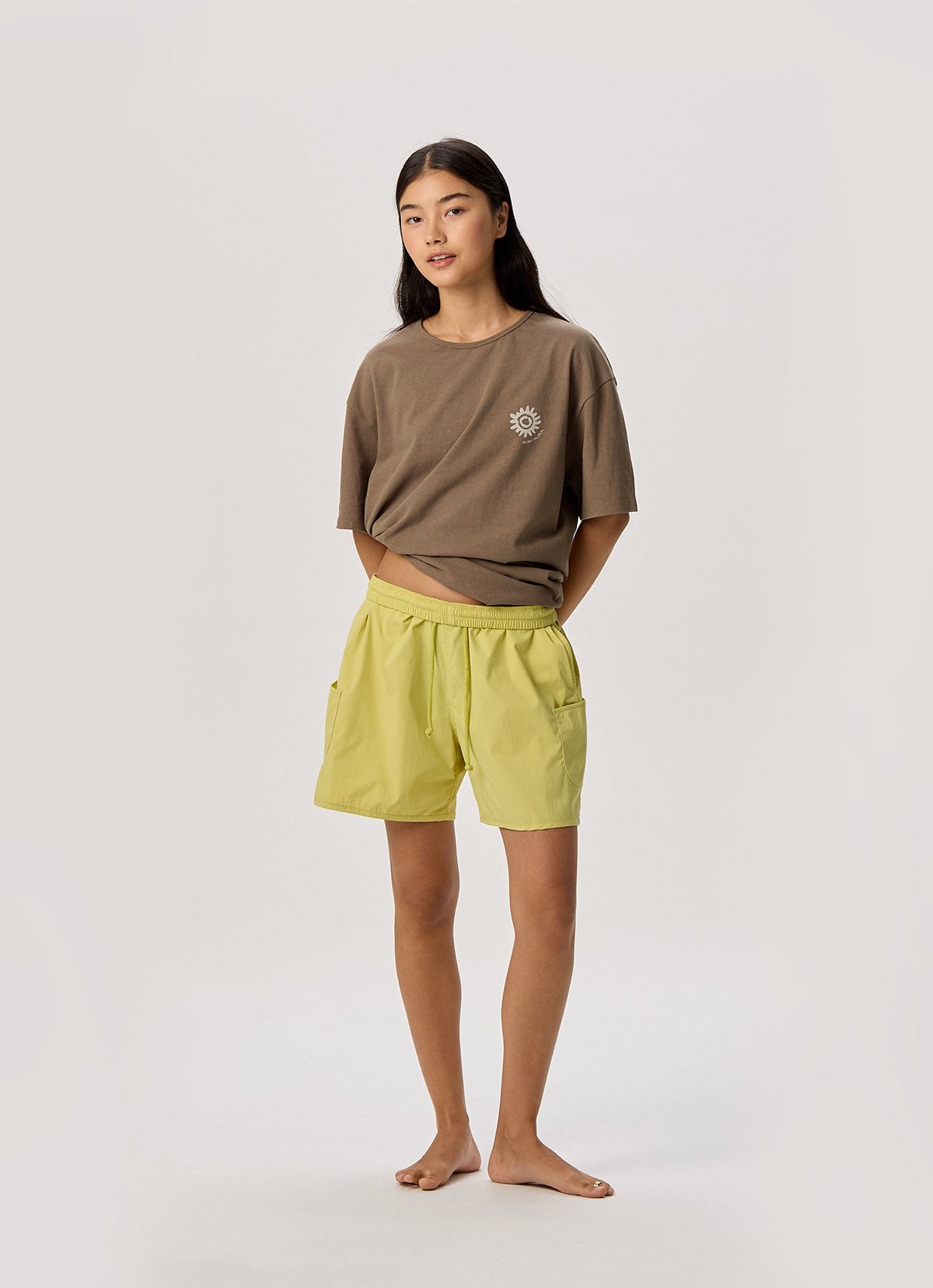 Surya drawing T (Unisex)_Brown