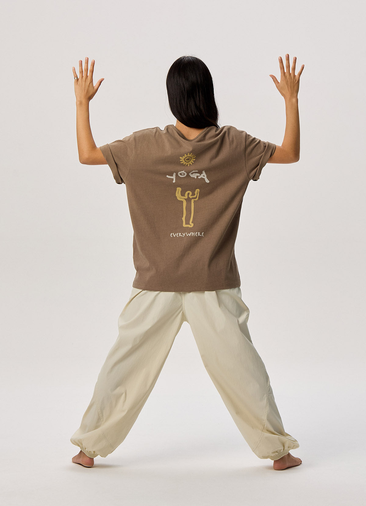 Surya drawing T (Unisex)_Brown