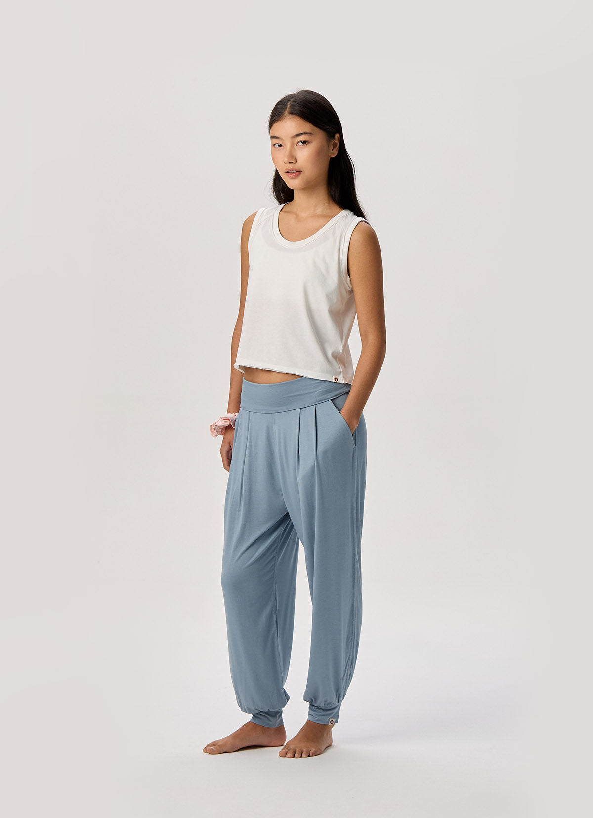 Triko sleeveless_Star White